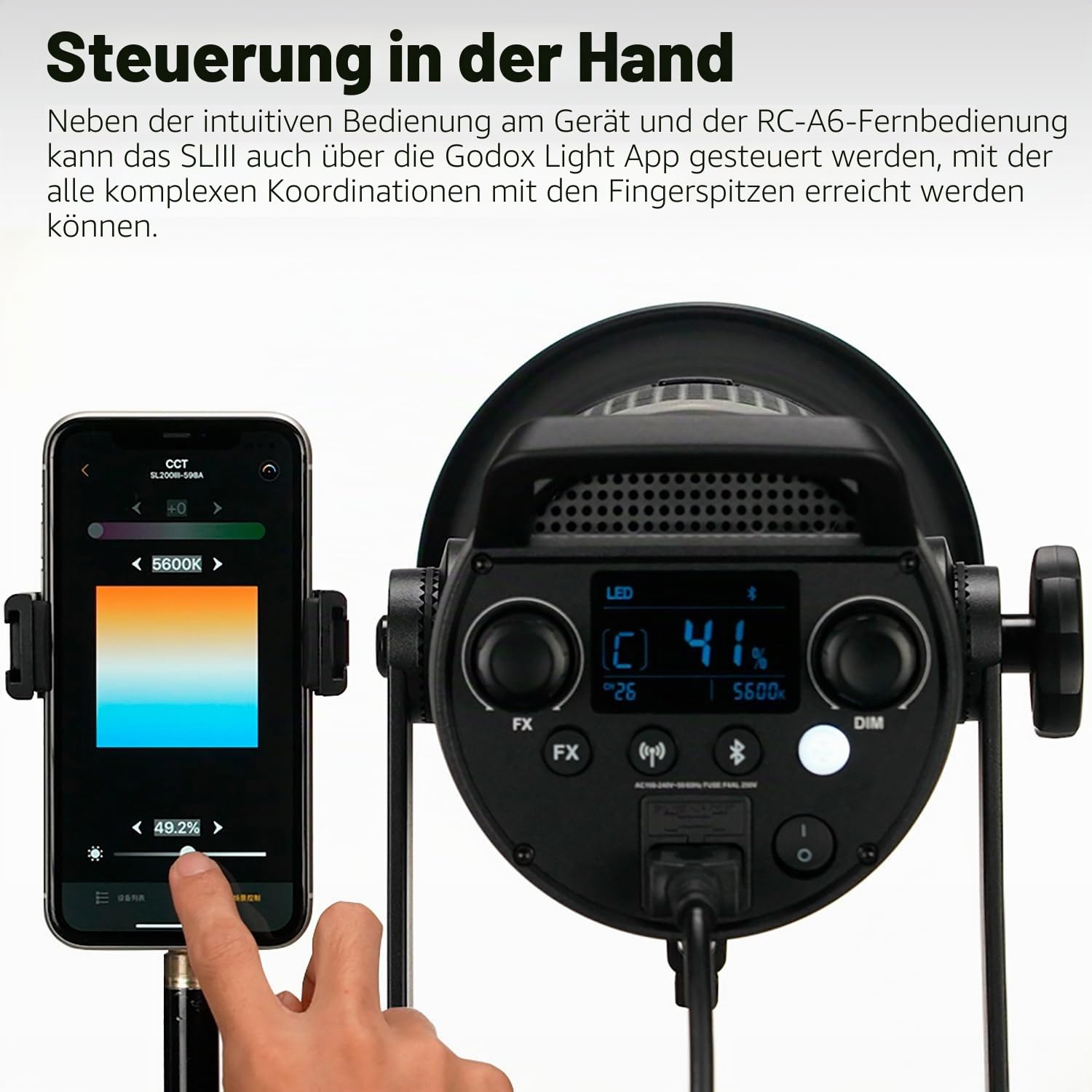 godox-sl150iii-led-videoleuchte-160w-tageslicht-5600k image 5