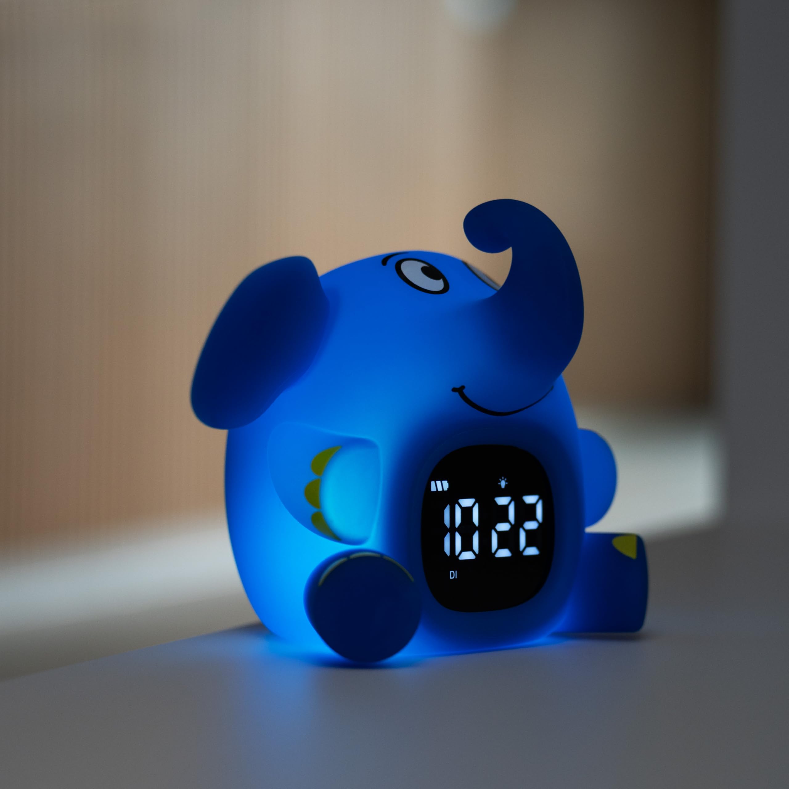 bresser-diemaus-lichtwecker-elefant-kinderwecker-mit-nachtlicht image 2