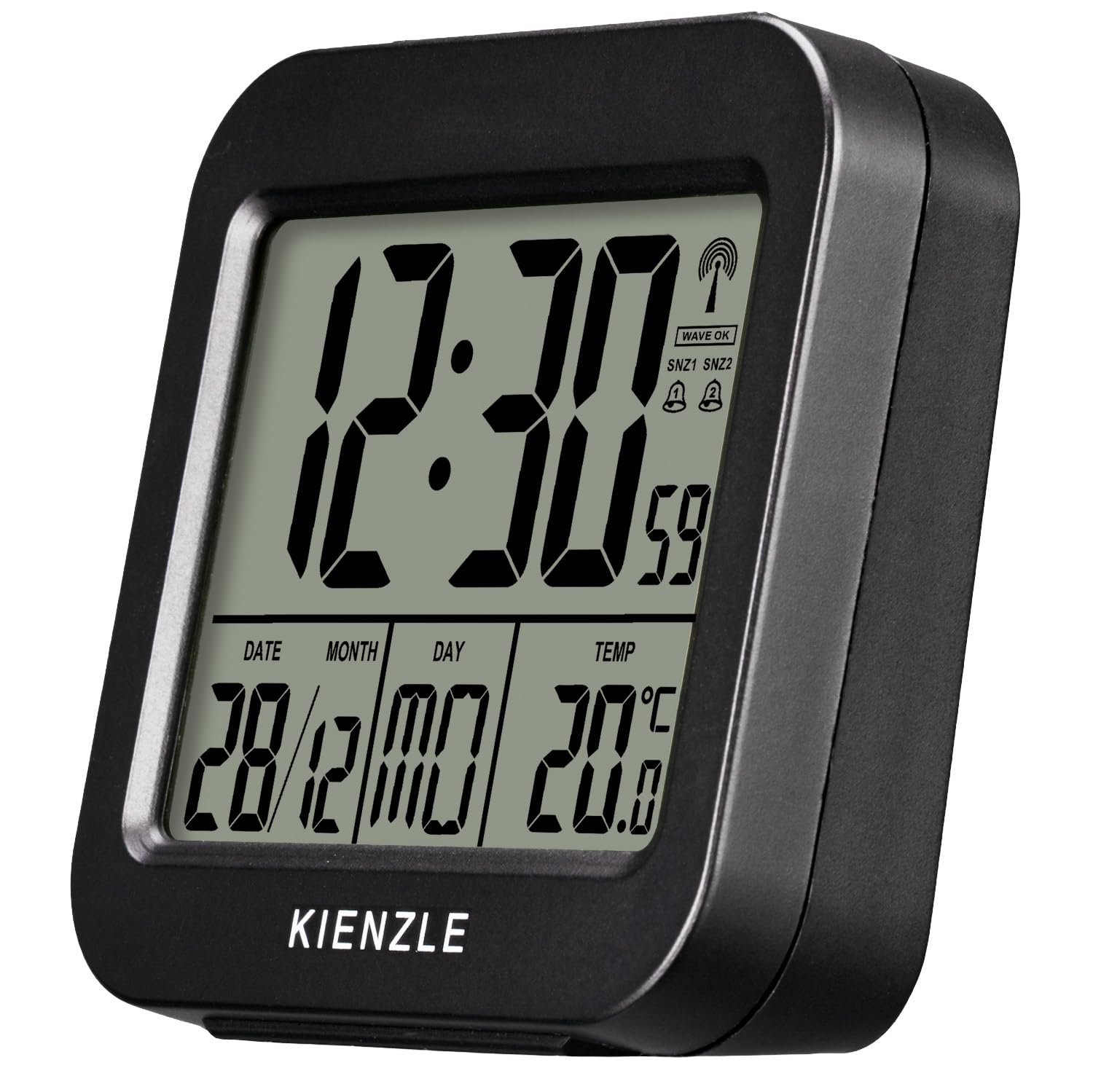 kienzle-reise-funkwecker-mit-innentemperatur-und-doppelweckzeit image 3