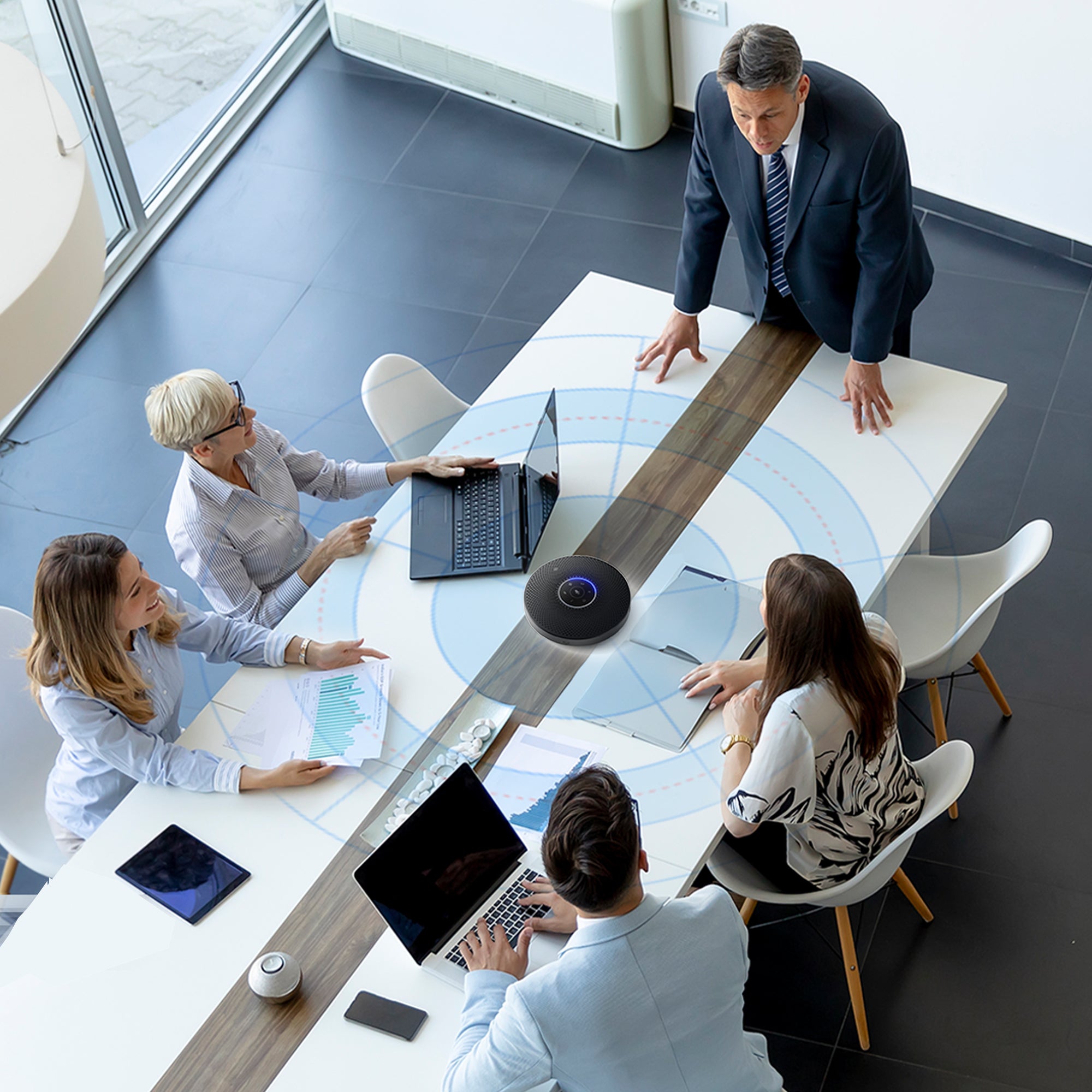 emeet-officecore-m2-max-konferenz-lautsprecher-mit-daisy-chain image 8