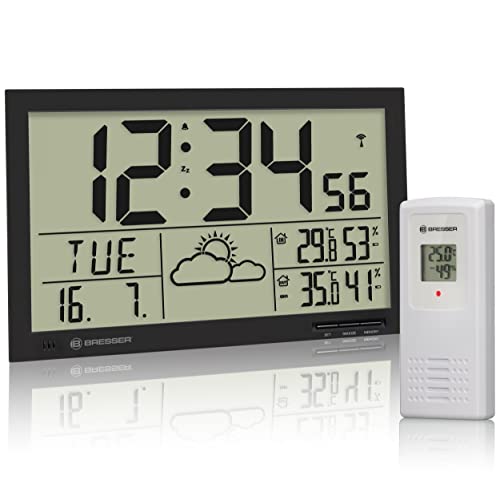 bresser-mytime-jumbo-lcd-funk-wetterstation-mit-au-ensensor-schwarz image 8
