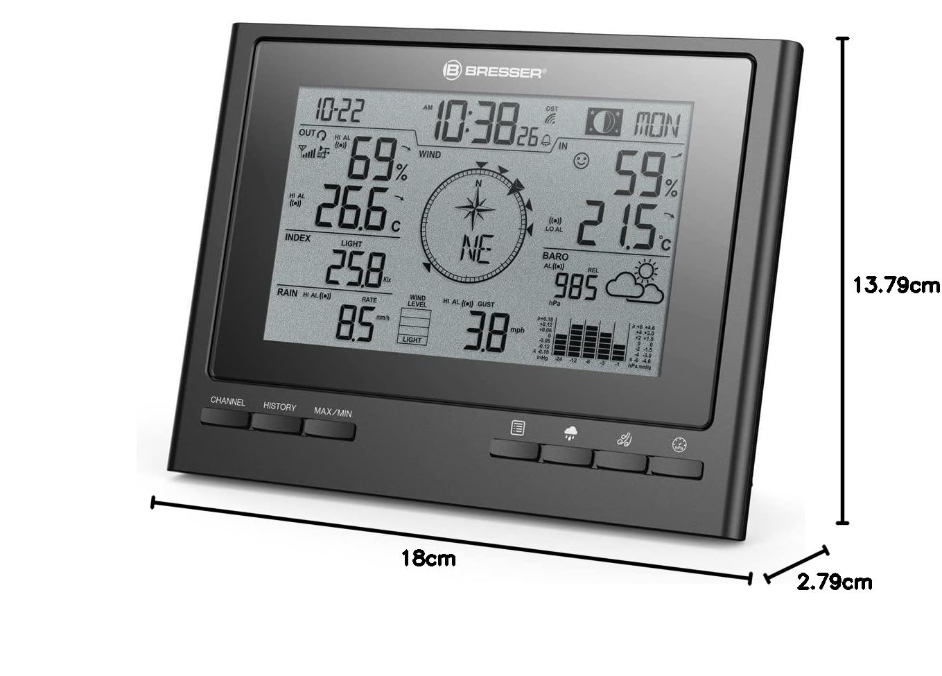 bresser-climatescout-zusatz-basisstation-f-r-7003100-wetter-center-7-in-1 image 4