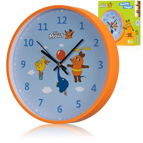 bresser-diemaus-kinderwanduhr-lernuhr-lautlos-mit-quarz-uhrwerk image 7
