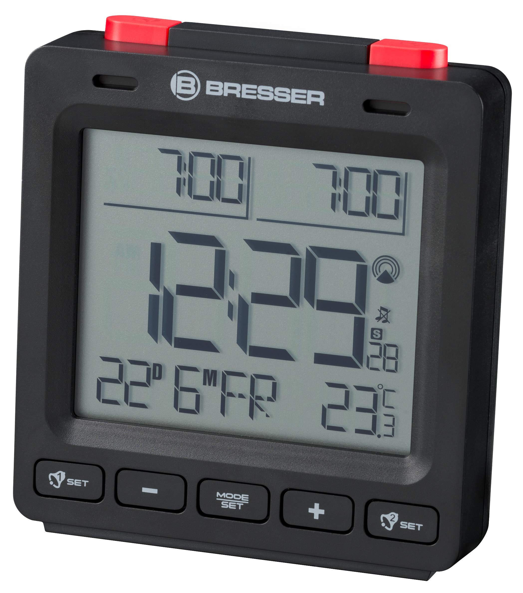 bresser-mytime-easy-ii-funkwecker-mit-thermometer-schwarz image 1