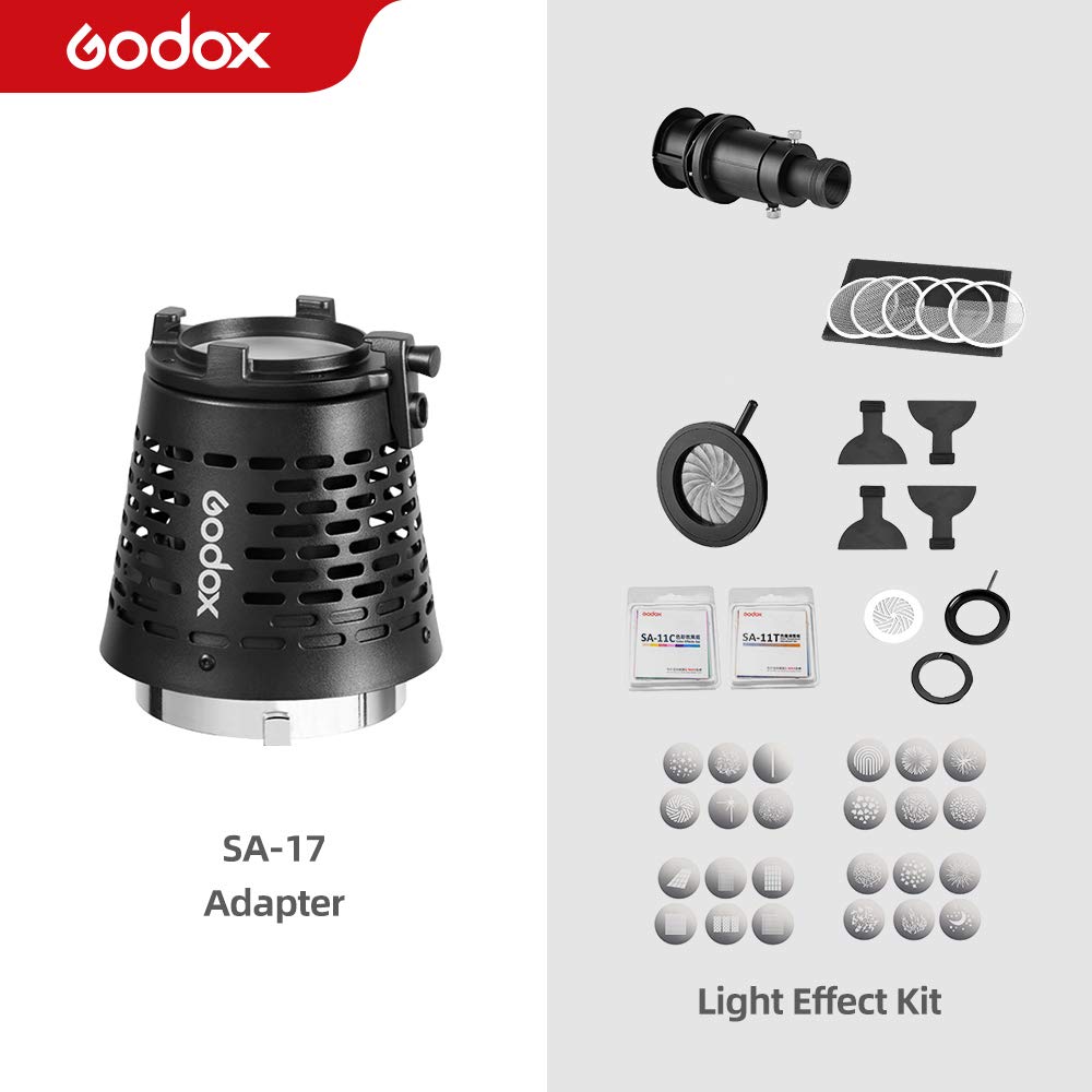 godox-sa-17-kit-mit-sa-p-projektionsvorsatz-f-r-bowens-led-dauerlicht-vl-sl-fv image 2