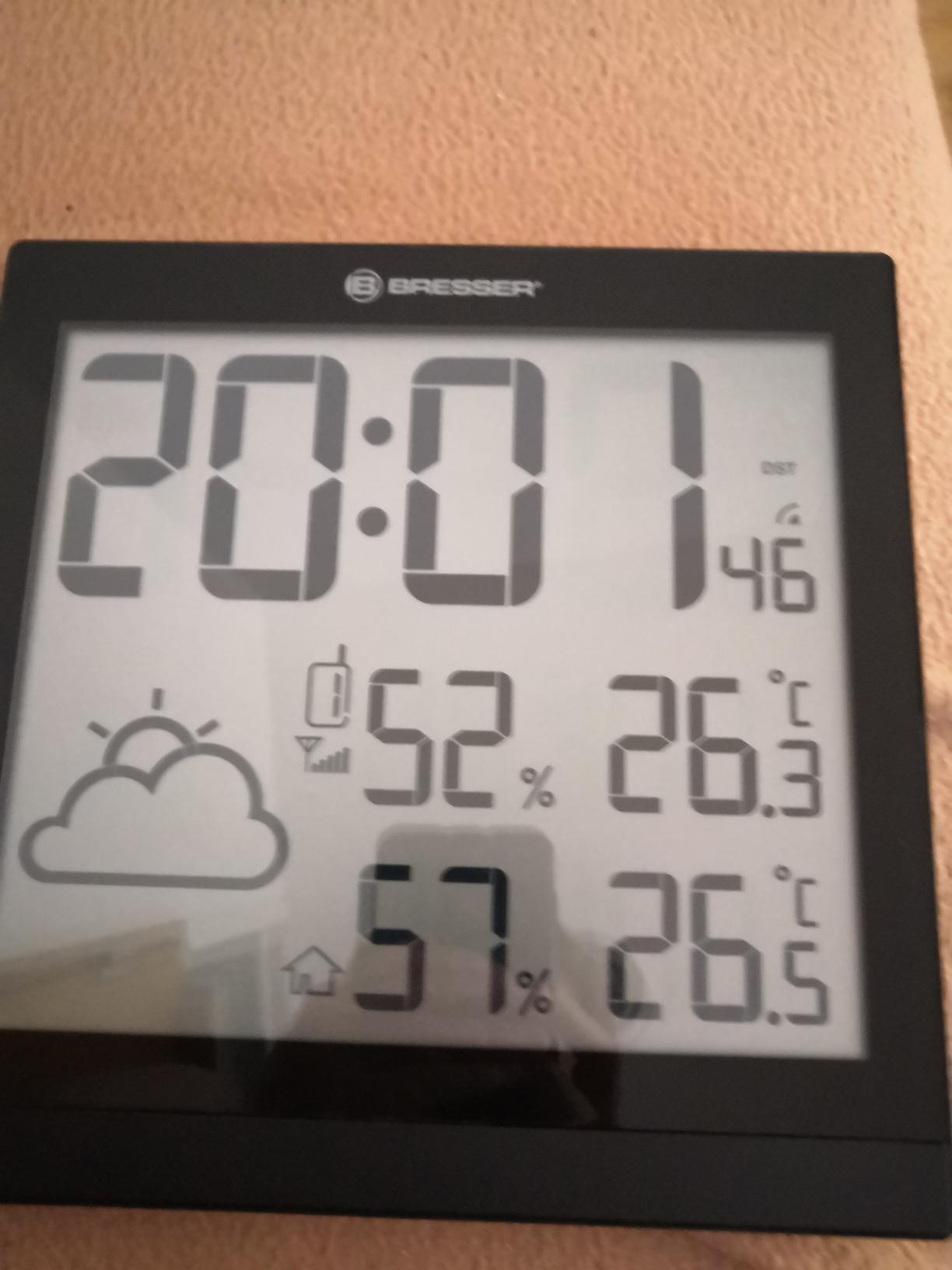 Display gut, Empfang zickig