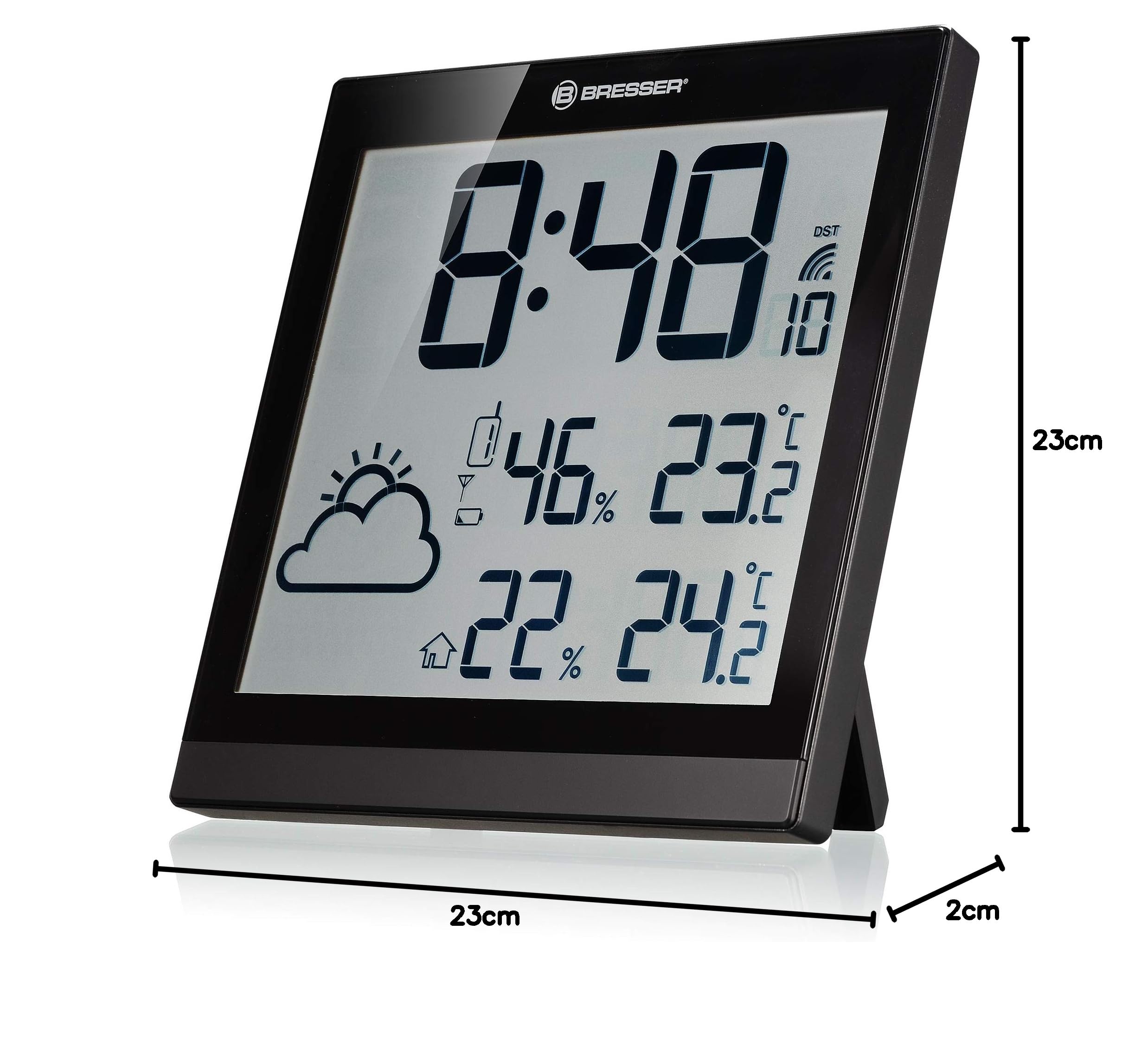 bresser-lcd-wetter-wanduhr-climatemp-jc-mit-au-ensensor-funk-temperatur-und-luft image 8