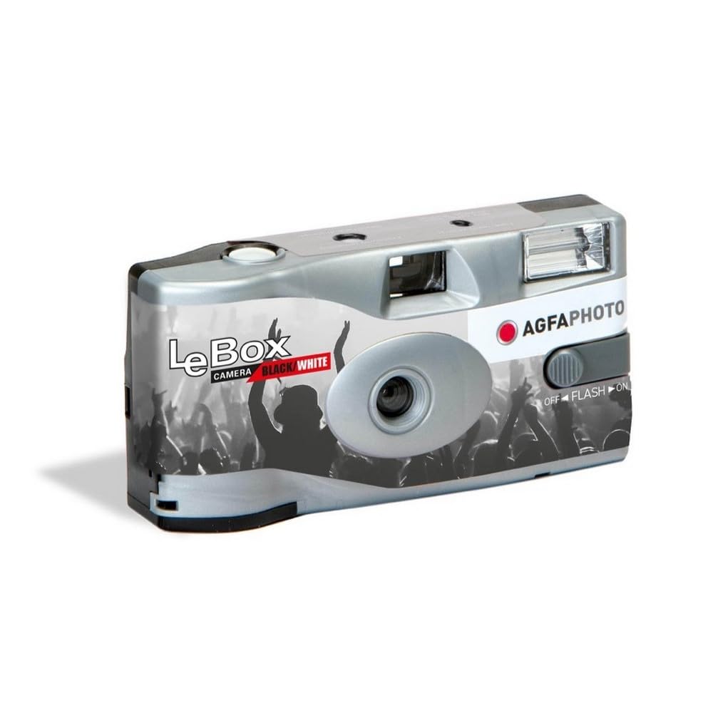 agfaphoto-lebox-flash-einwegkamera-schwarzwei-36-aufnahmen image 1