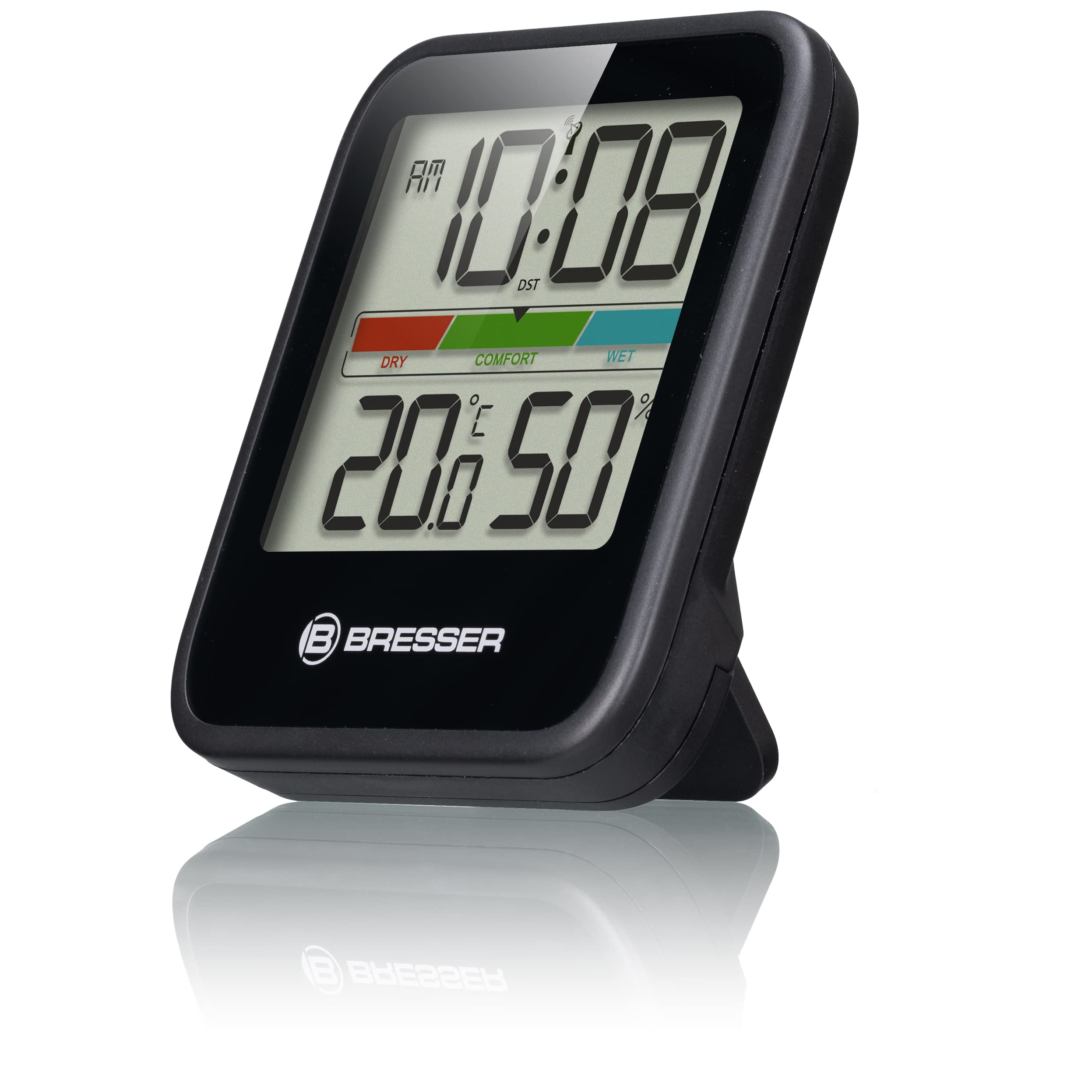 bresser-climate-monitor-thermo-hygrometer-dcf-3er-set-schwarz image 2