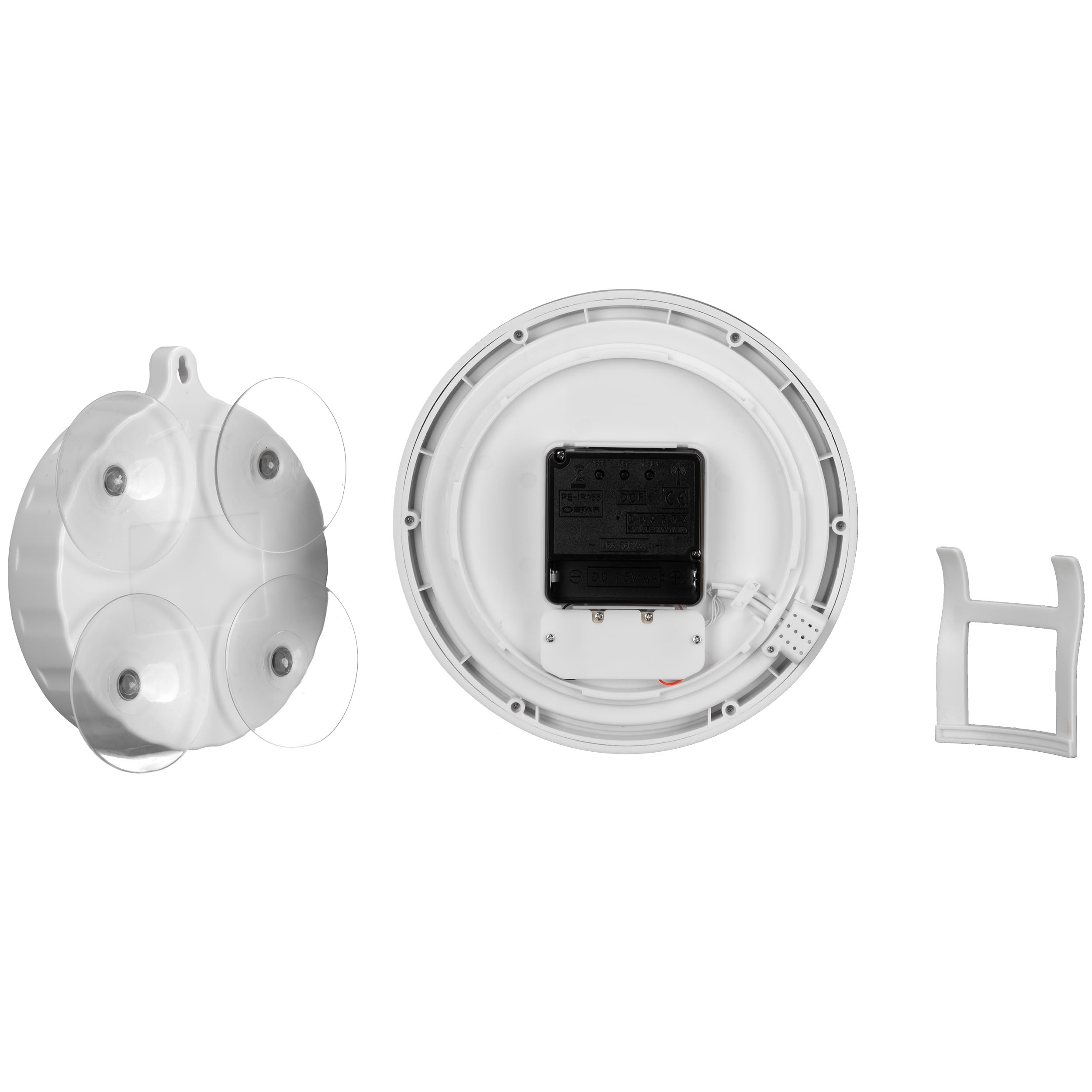 kienzle-dcf-badezimmeruhr-17-cm-wasserdicht-mit-thermo-hygrometer image 6