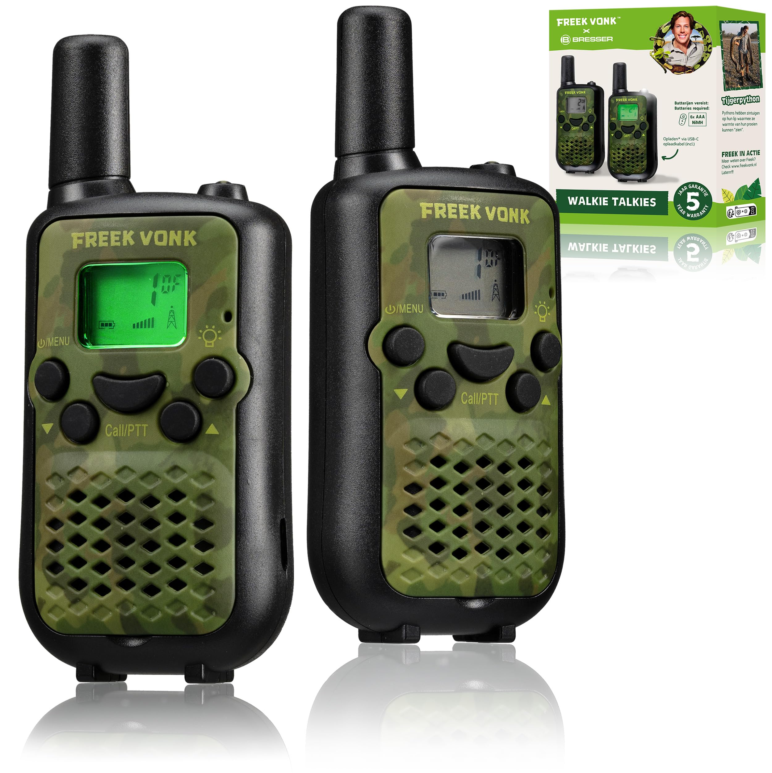 bresser-freek-vonk-x-bresser-kinder-walkie-talkies-funkger-t-set-mit-6-km-reichw image 1