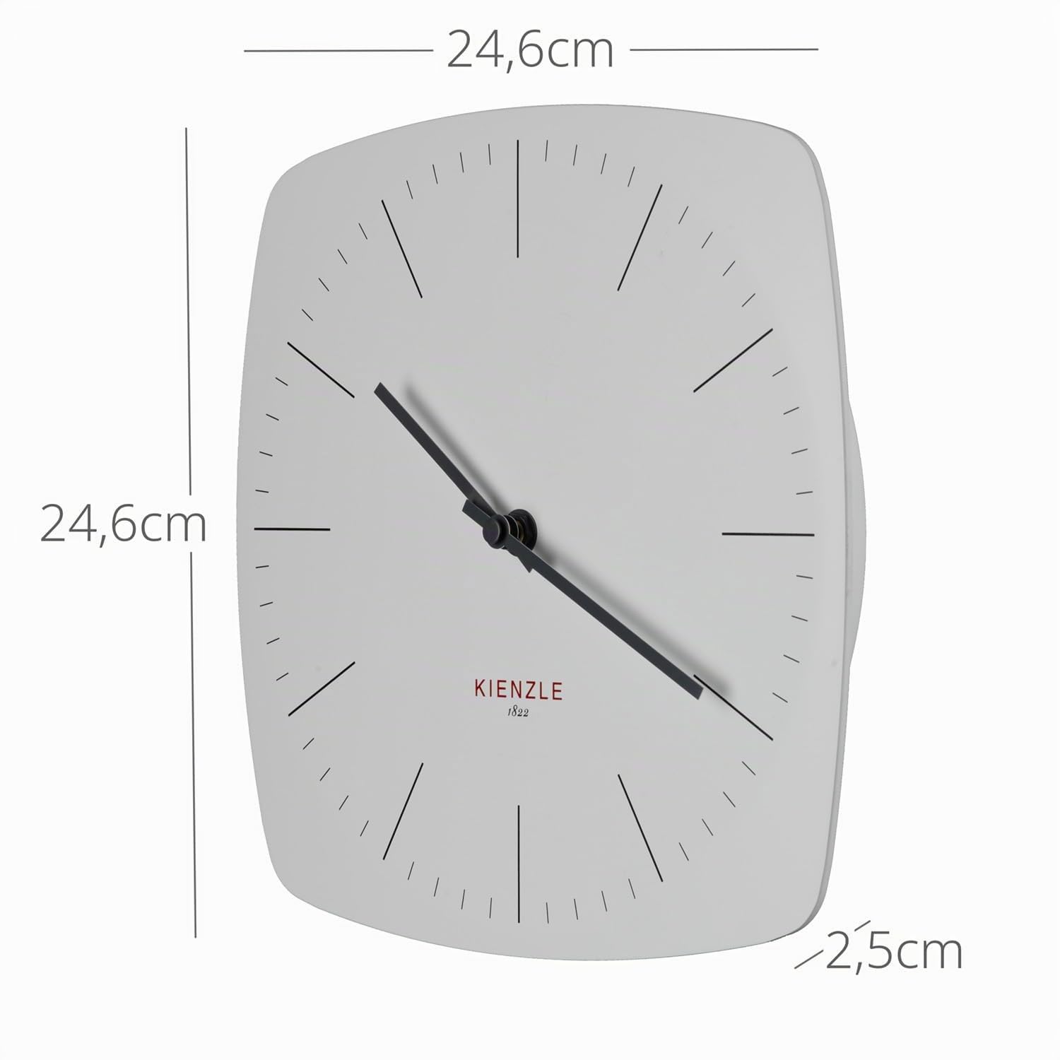 kienzle-modern-dcf-funkwanduhr-24-6-cm-wei-rahmenlos image 5