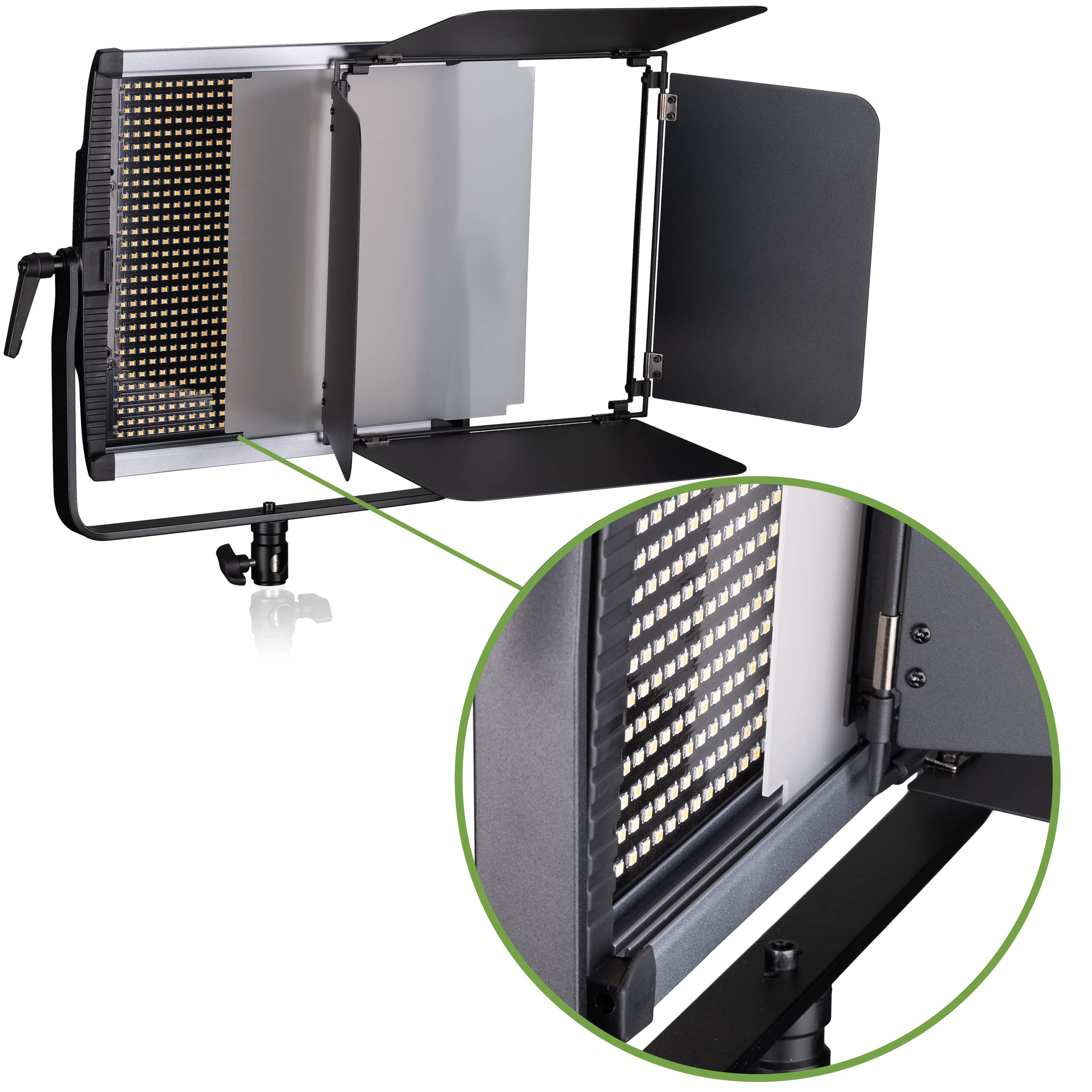 bresser-br-s100b-pro-triple-kit-bi-color-led-panel-set-3x-100w image 5