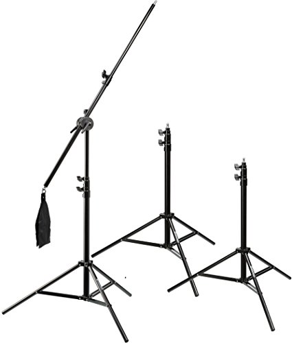 bresser-tageslicht-set-1875w-mit-3x-softbox-50x70-cm-und-lampenstativ image 4