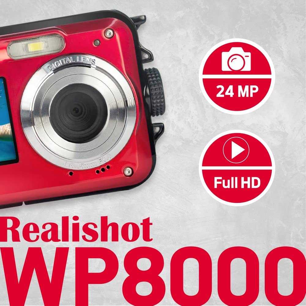agfaphoto-realishot-wp8000-wasserdichte-digitalkamera-24-mp-full-hd-rot-2-akkus image 5