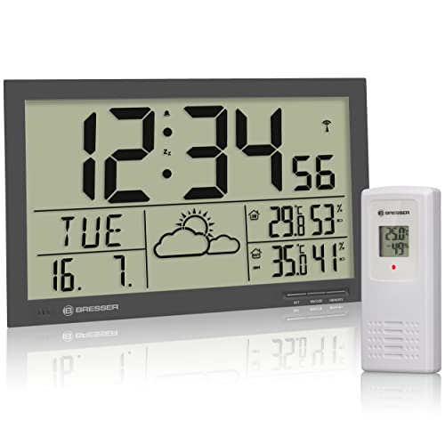 bresser-mytime-jumbo-lcd-funk-wetter-wanduhr-mit-au-ensensor-9cm-ziffern-grau image 7