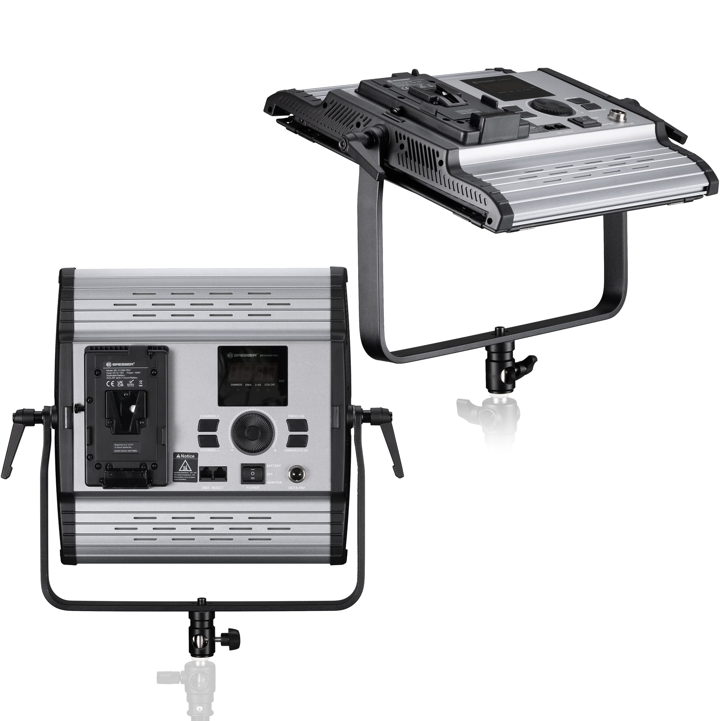 bresser-br-s100b-pro-led-panel-bi-color-100w-9-000-lumen-cri-95 image 3