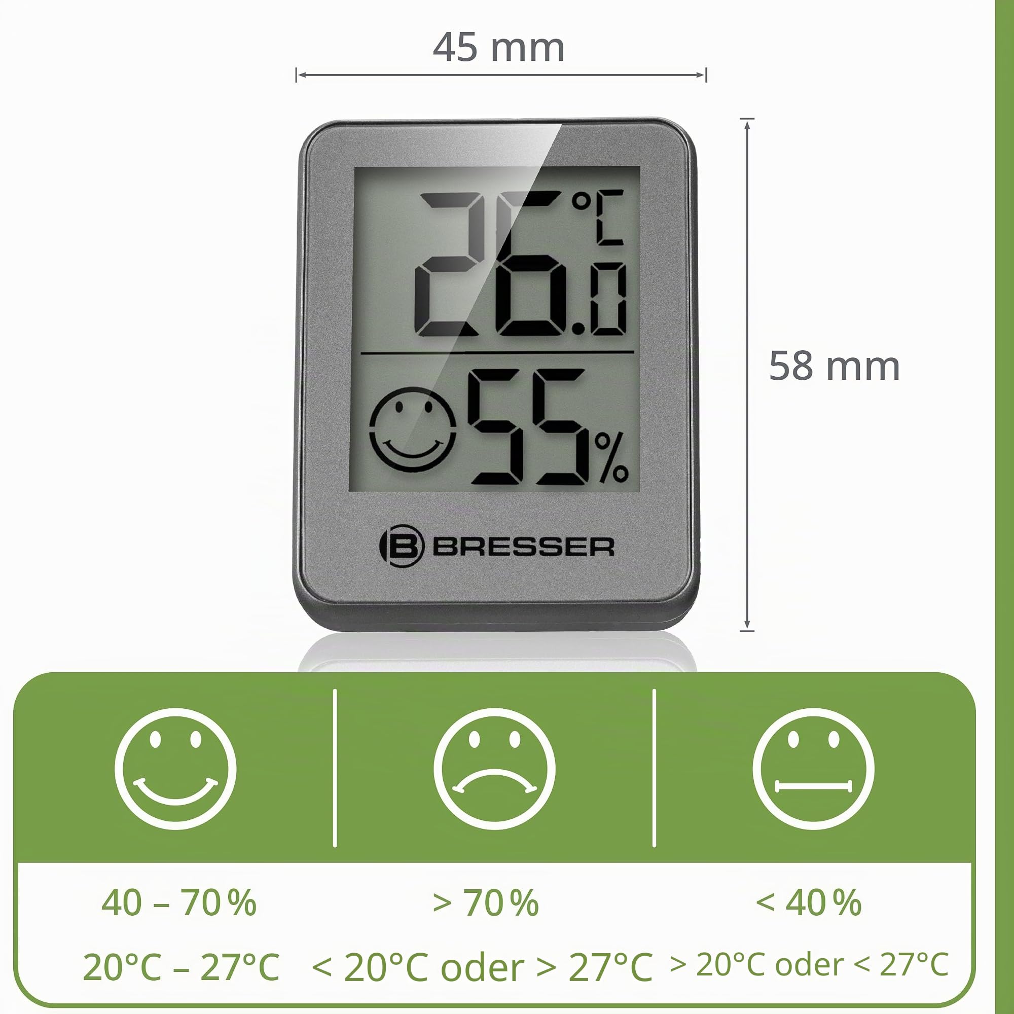 bresser-climatemp-thermo-hygrometer-6er-set-45x58x13-mm image 4
