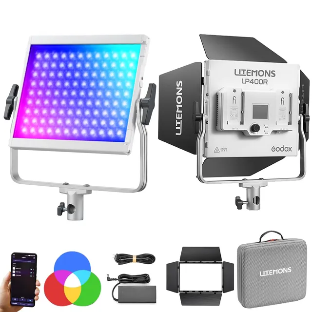 godox-lp400r-rgb-led-panel-36w-mit-app-steuerung image 1