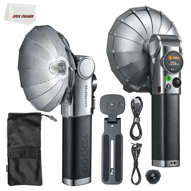 godox-lux-master-retro-blitz-mit-touchscreen-ttl-hss-2-4g image 1