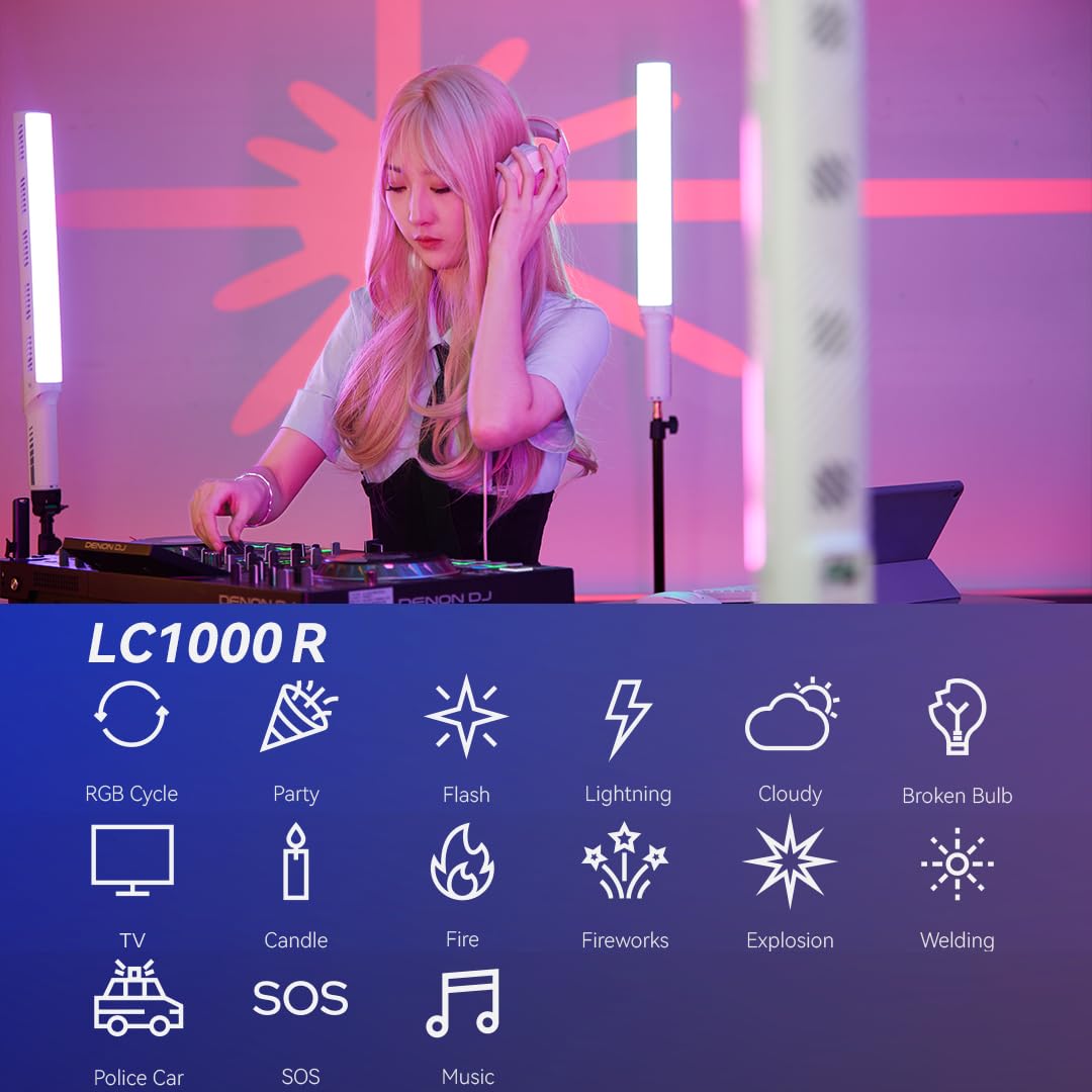 godox-lc1000r-rgb-tube-light-led-stab-2500k-8500k-65w image 5