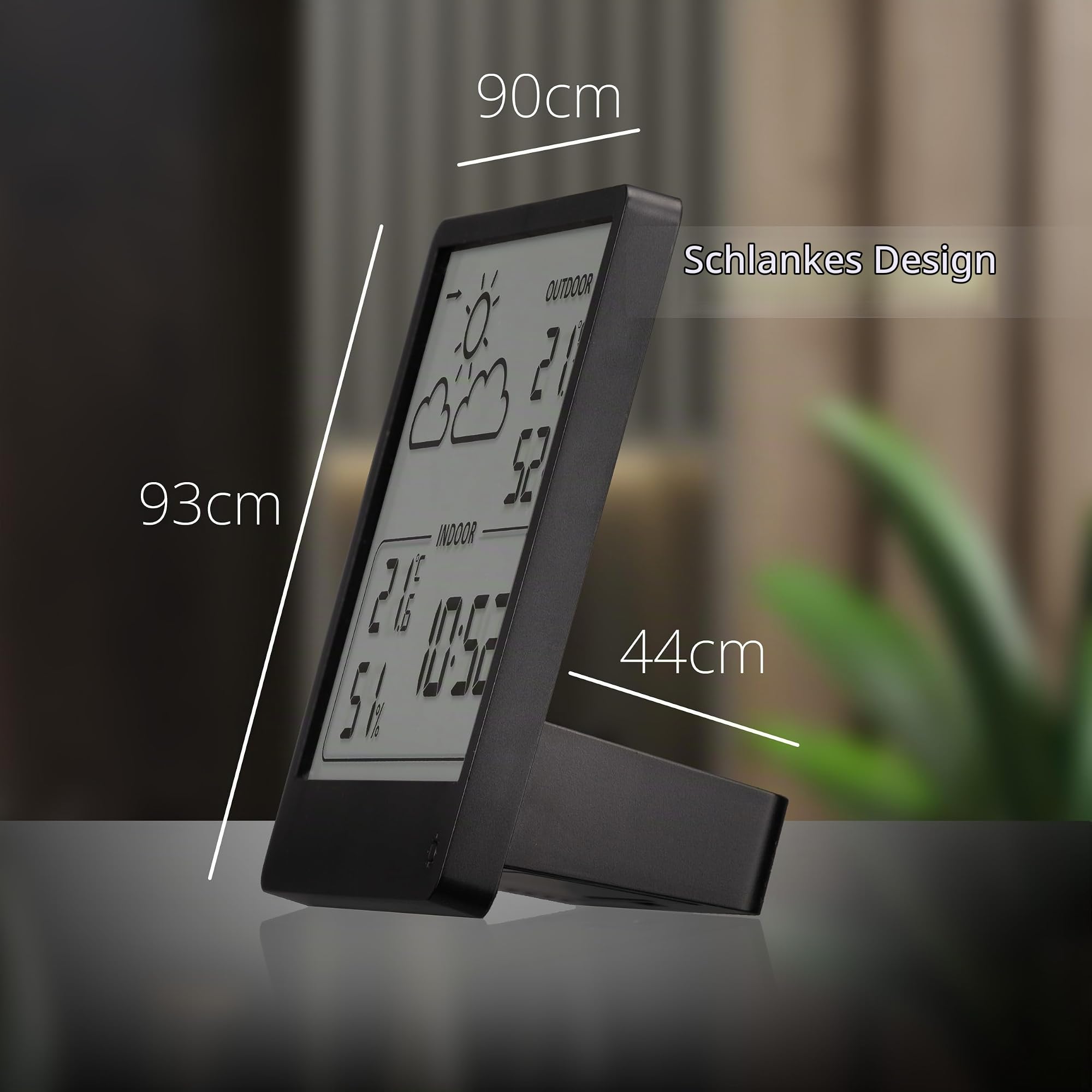 kienzle-slim-wetterstation-funk-mit-au-ensensor-thermo-hygro-wei image 7