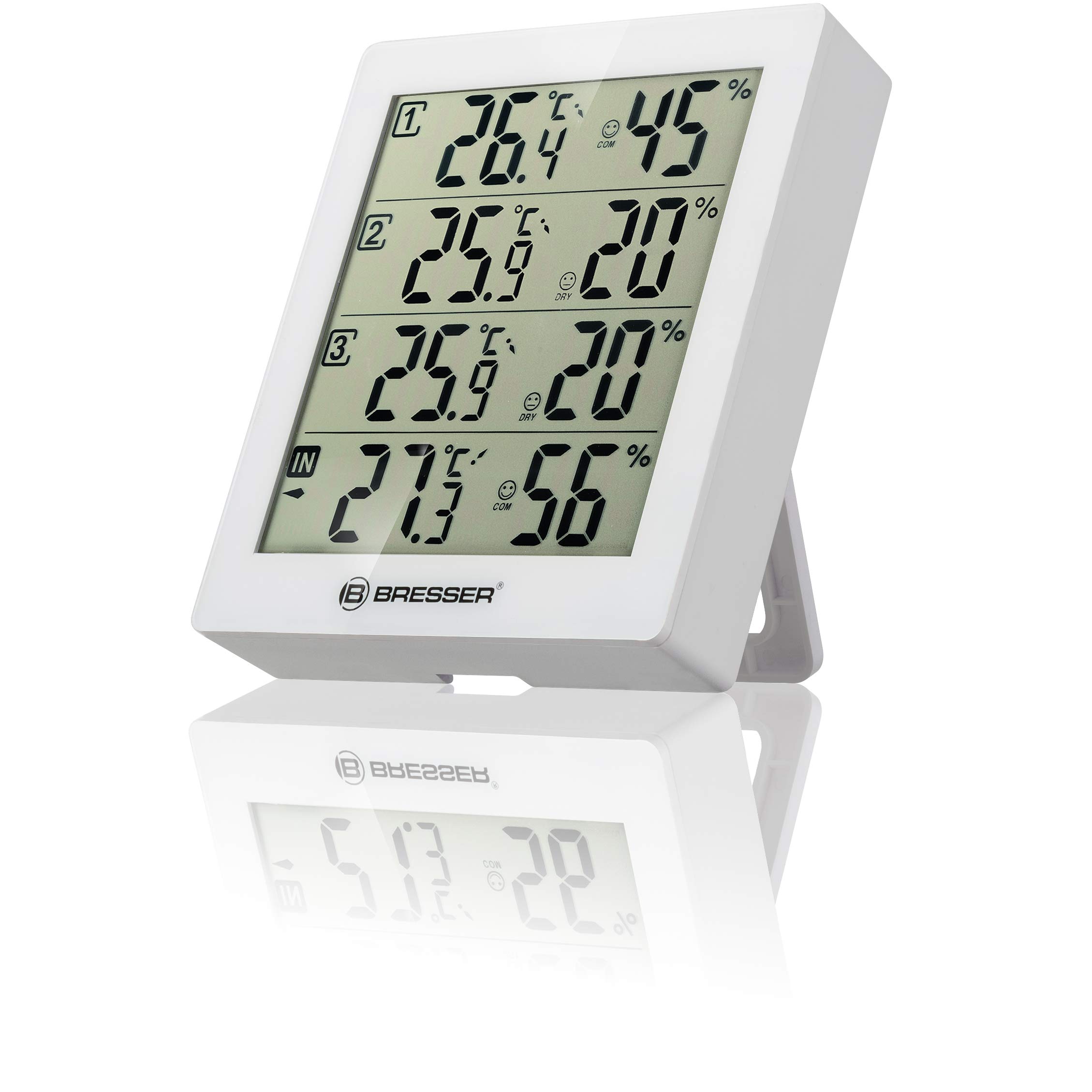 bresser-climatrend-hygro-quadro-thermo-hygrometer-mit-4-messpunkten image 3
