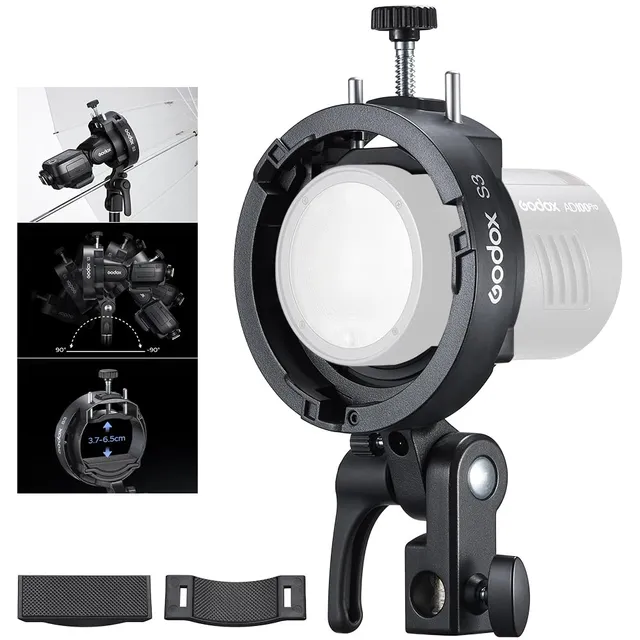 godox-s3-speedlite-halterung-s-type-bowens-f-r-ad200pro-ii-ad300pro-ii-v1pro image 1