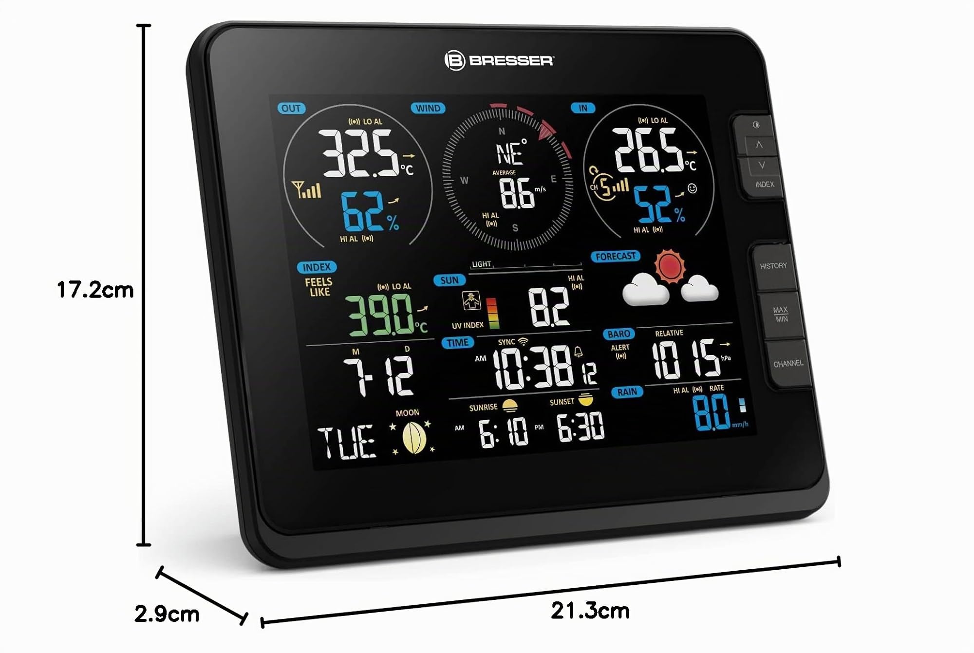 bresser-ersatz-basisstation-f-r-wsx3001-profi-wlan-wetter-center image 5