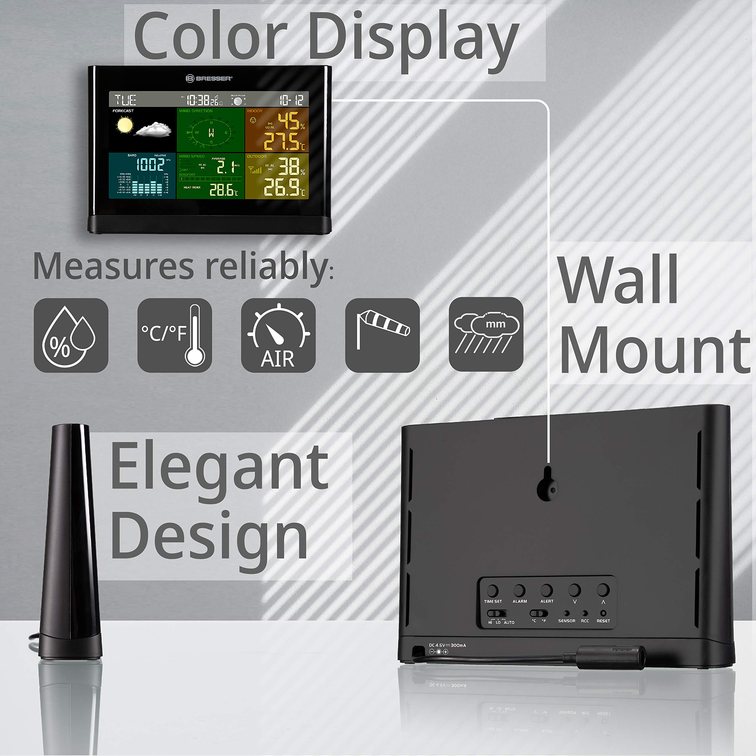 bresser-5-in-1-comfort-wetter-center-funk-wetterstation-mit-farbdisplay image 8