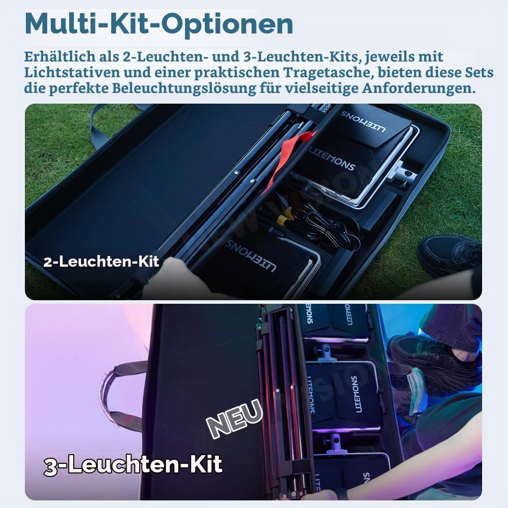 godox-litemons-lp600r-rgb-led-lichtpanel-kit-2er-set-60w-mit-stativ-und-tasche image 5