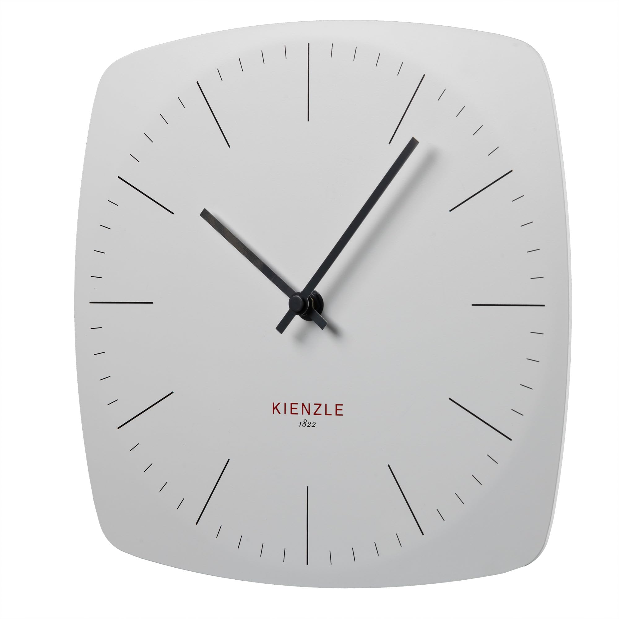 kienzle-modern-dcf-funkwanduhr-24-6-cm-wei-rahmenlos image 1