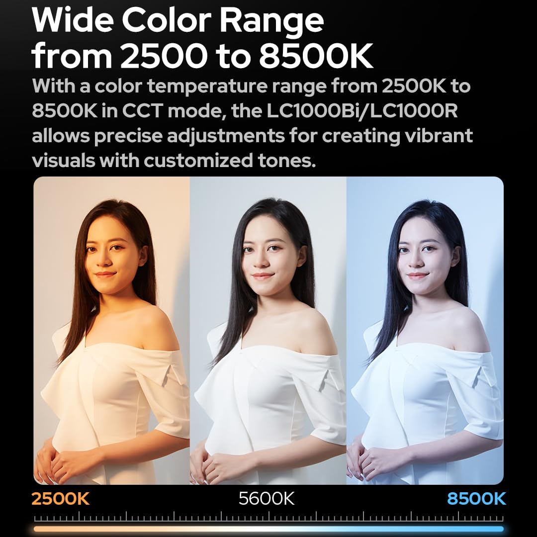 godox-lc1000bi-led-lichtstab-bi-color-2500k-8500k-100w-mit-barndoor image 6