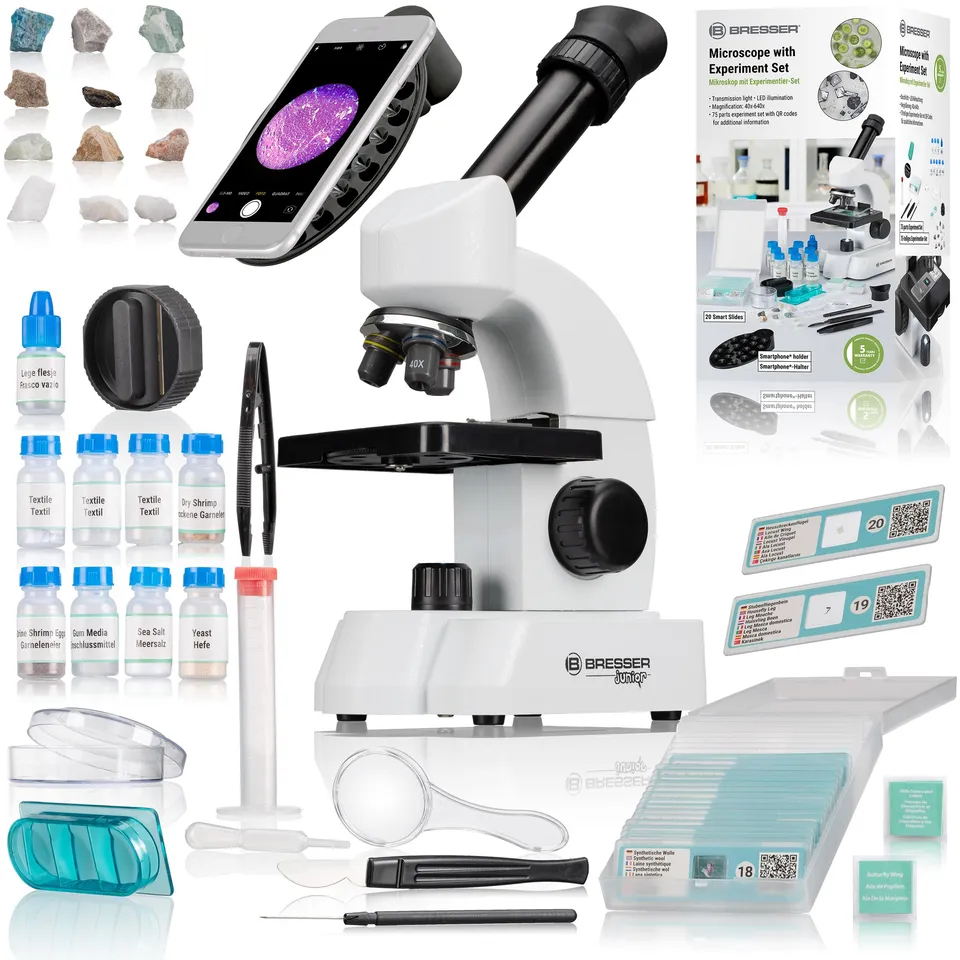 bresser-biolux-mikroskop-40-640x-mit-experimentier-set-75-teilig image 1