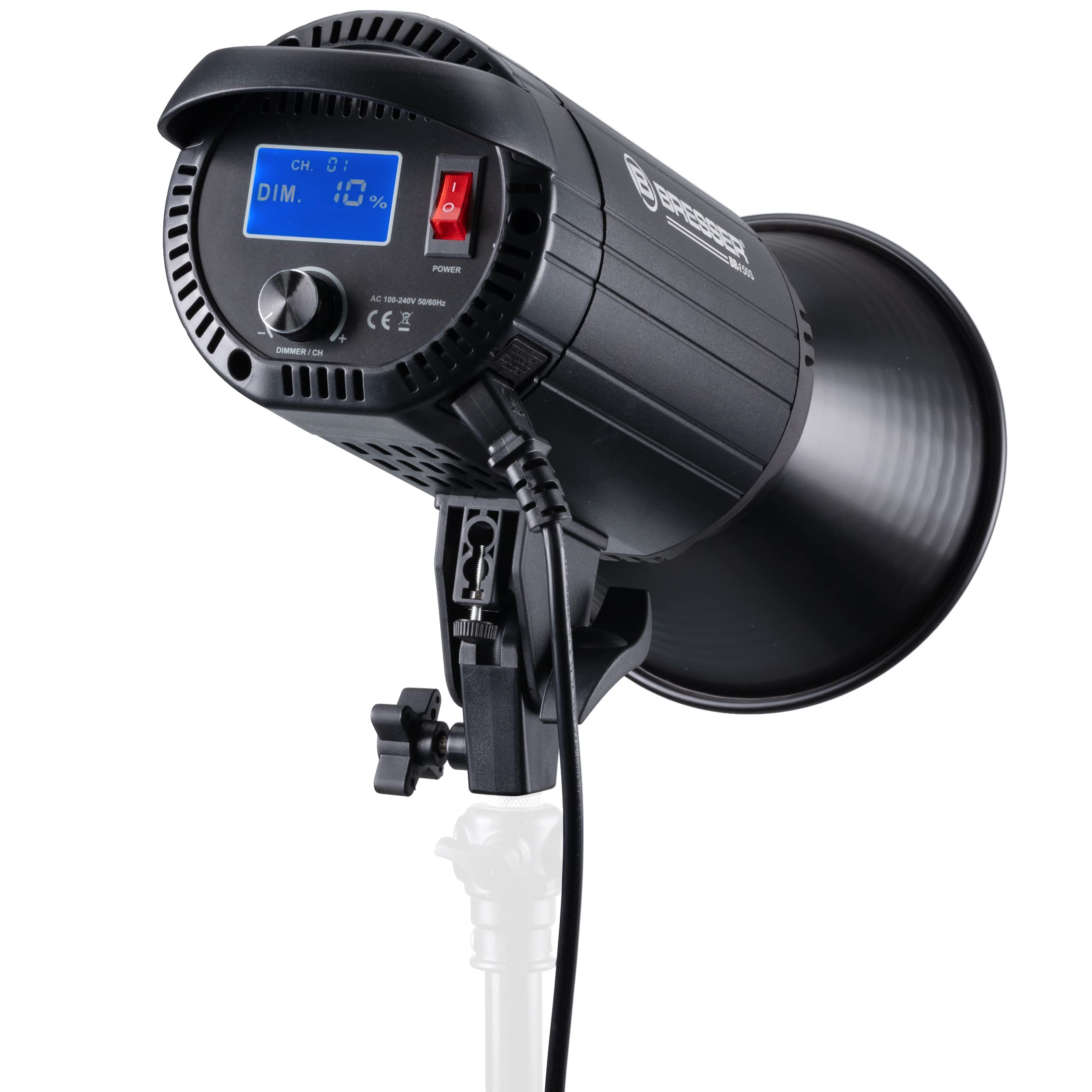 bresser-br-150s-cob-led-studiolampe-150w-13-500-lumen-s-bajonett image 3