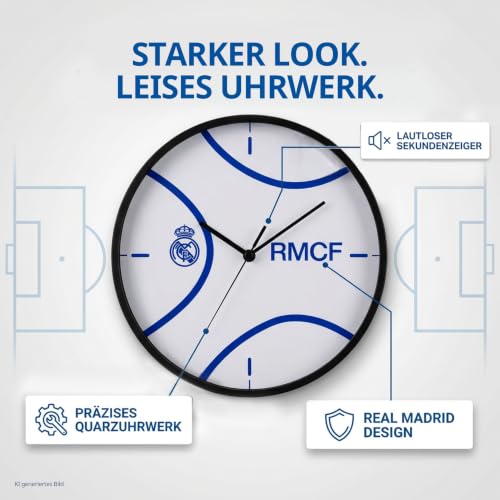 bresser-real-madrid-rmcf-wanduhr-25-cm-lautlos image 4