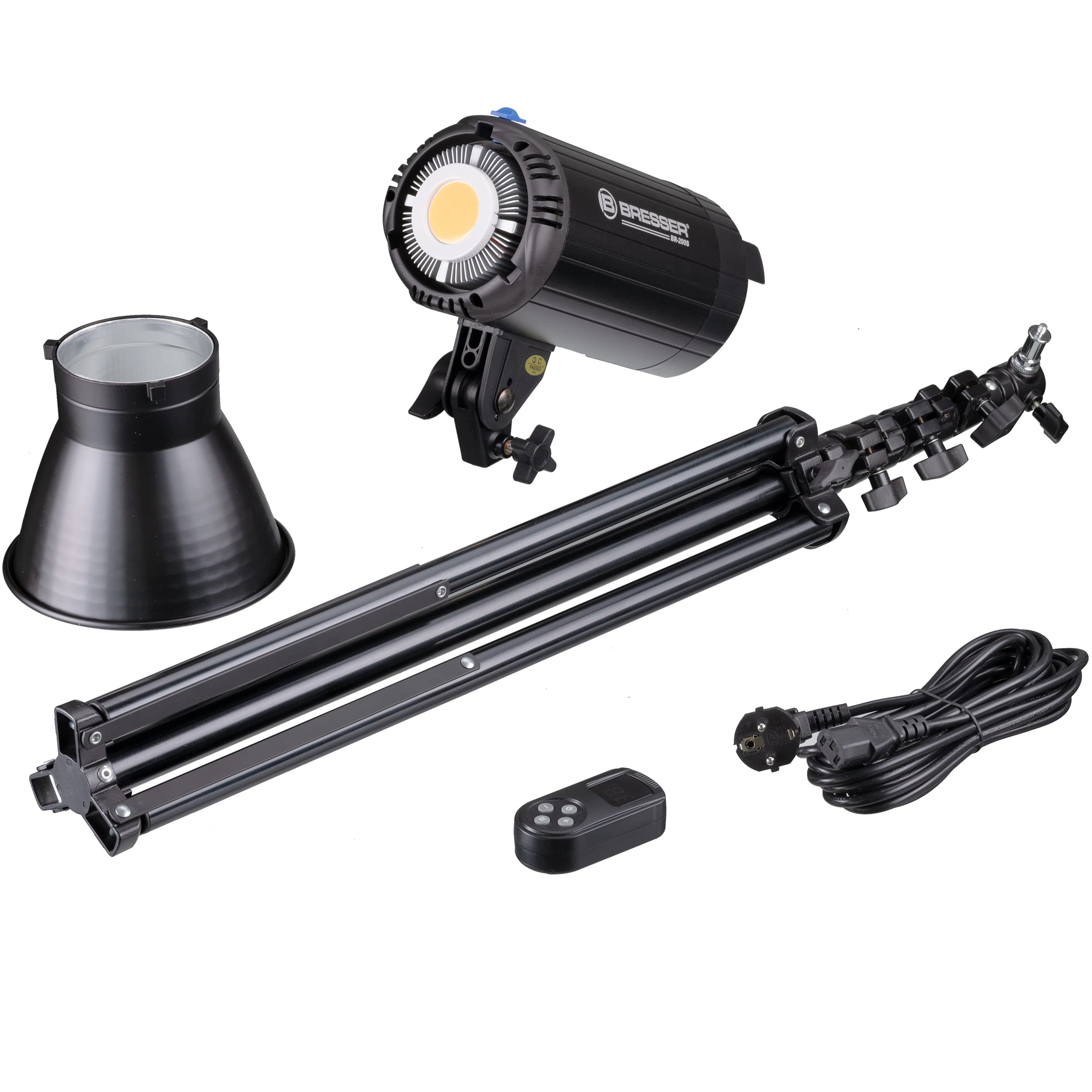 bresser-br-200s-cob-led-tageslicht-dual-kit-2x-200w-5600k-bowens image 7