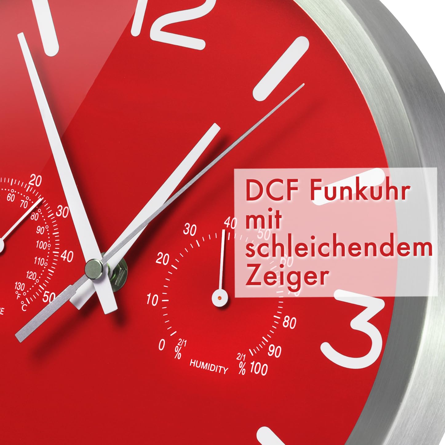 bresser-funkuhr-mytime-nd-thermo-hygro-wanduhr-250-mm-rot image 5