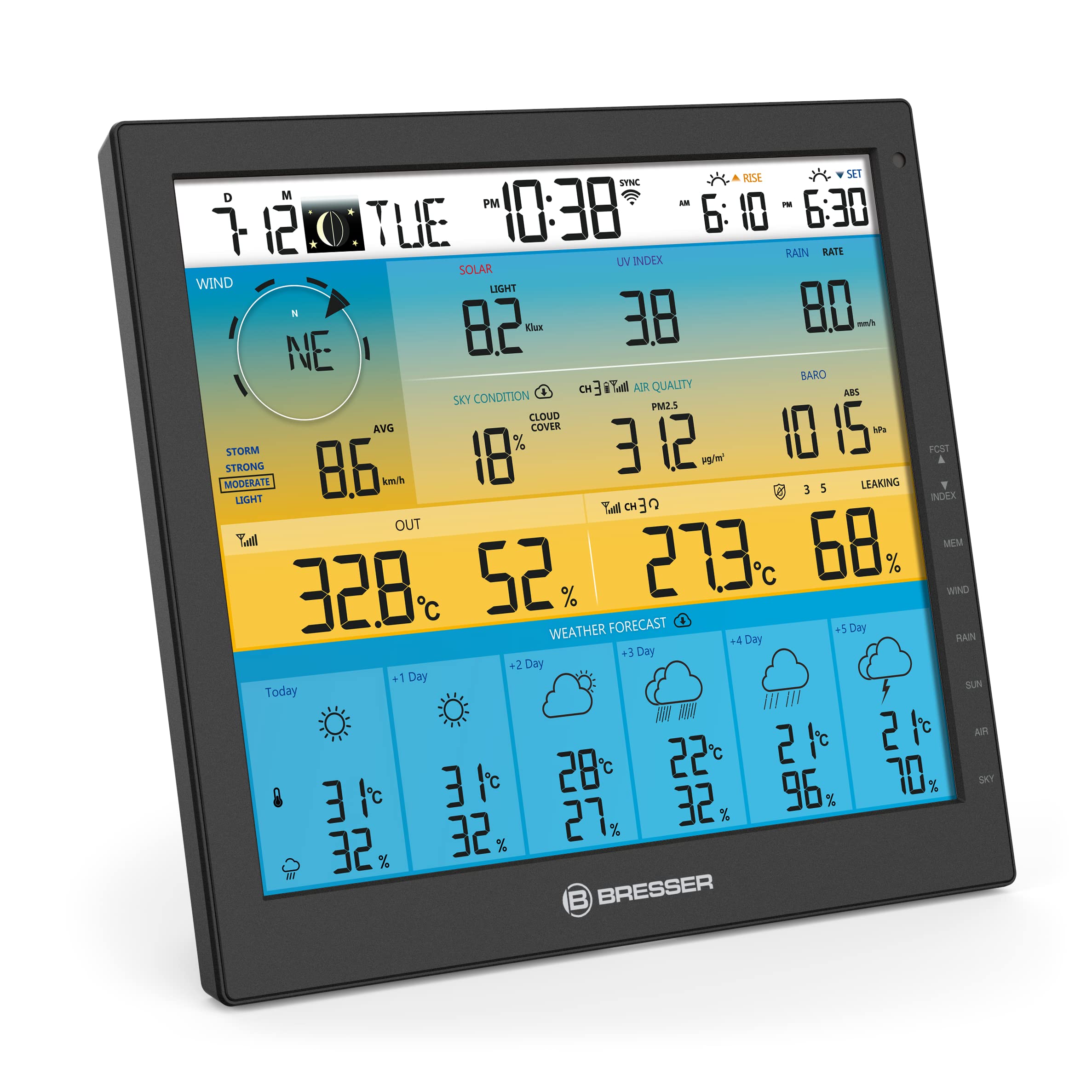 bresser-zusatz-basisstation-f-r-7003220-6-tage-4cast-pro-sf-wlan-wetter-center-1 image 2