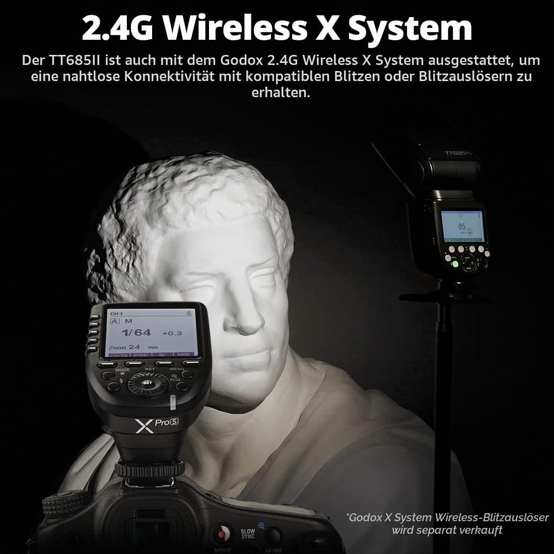 godox-tt685iin-aufsteckblitz-f-r-nikon-ttl-hss-1-8000s-mit-tcm-und-2-4g-x-system image 5