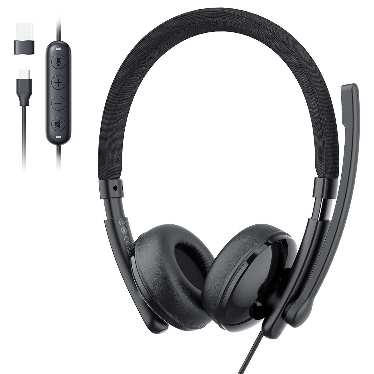 emeet-geniuscall-hs50-usb-headset-mit-noise-cancelling-mikrofon image 3