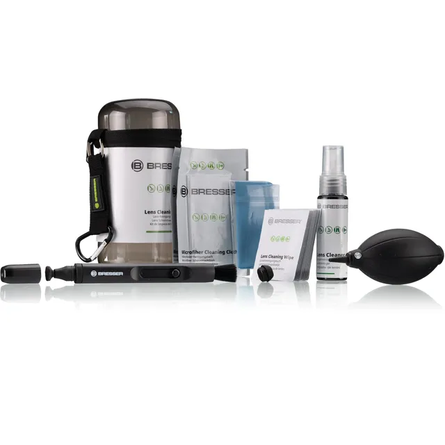 bresser-lens-cleaning-kit-reinigungsset-f-r-kamera-objektiv-und-fernglas-mit-etu image 1