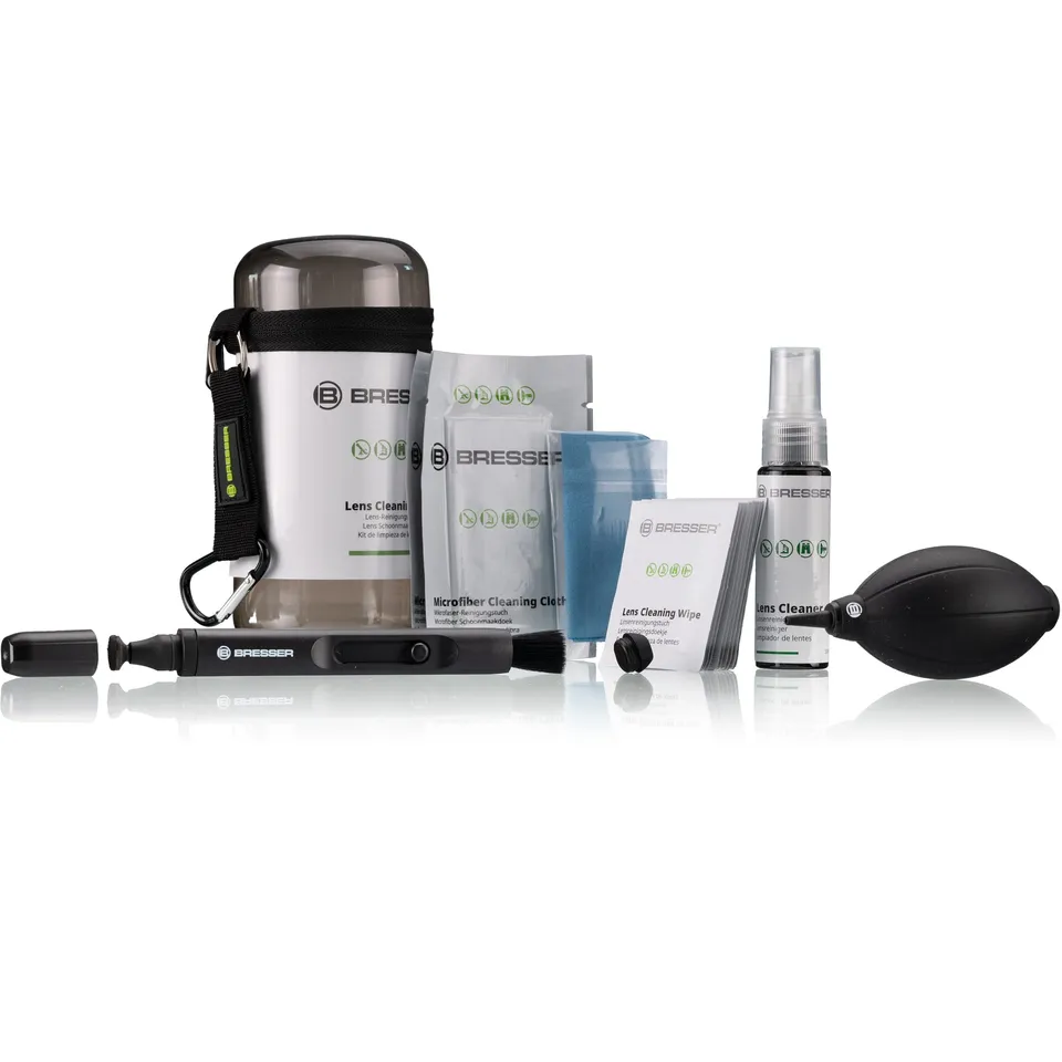 bresser-lens-cleaning-kit-reinigungsset-f-r-kamera-objektiv-und-fernglas-mit-etu image 1