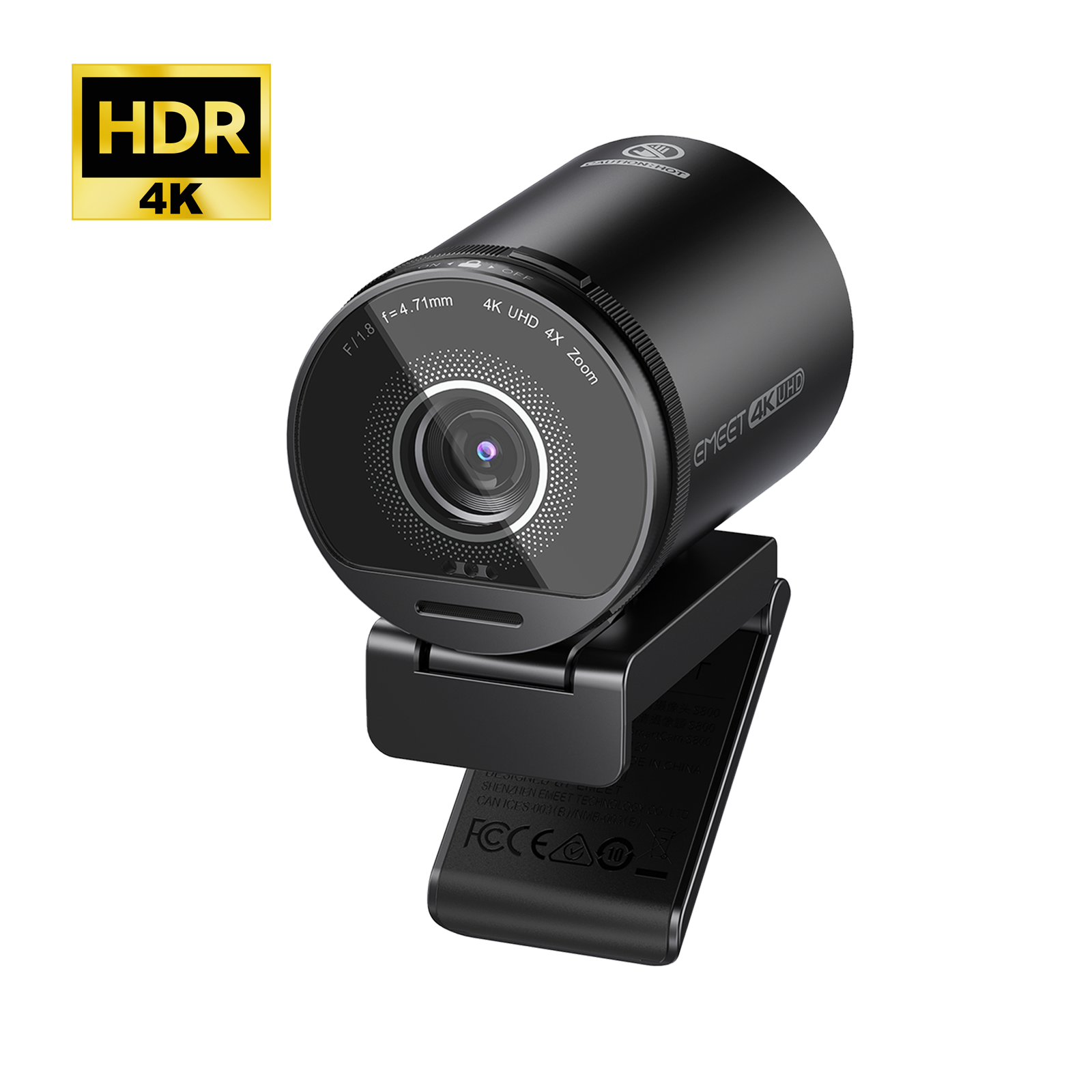emeet-smartcam-s800-webcam-4k-mit-sony-sensor-und-ai-fokus image 1