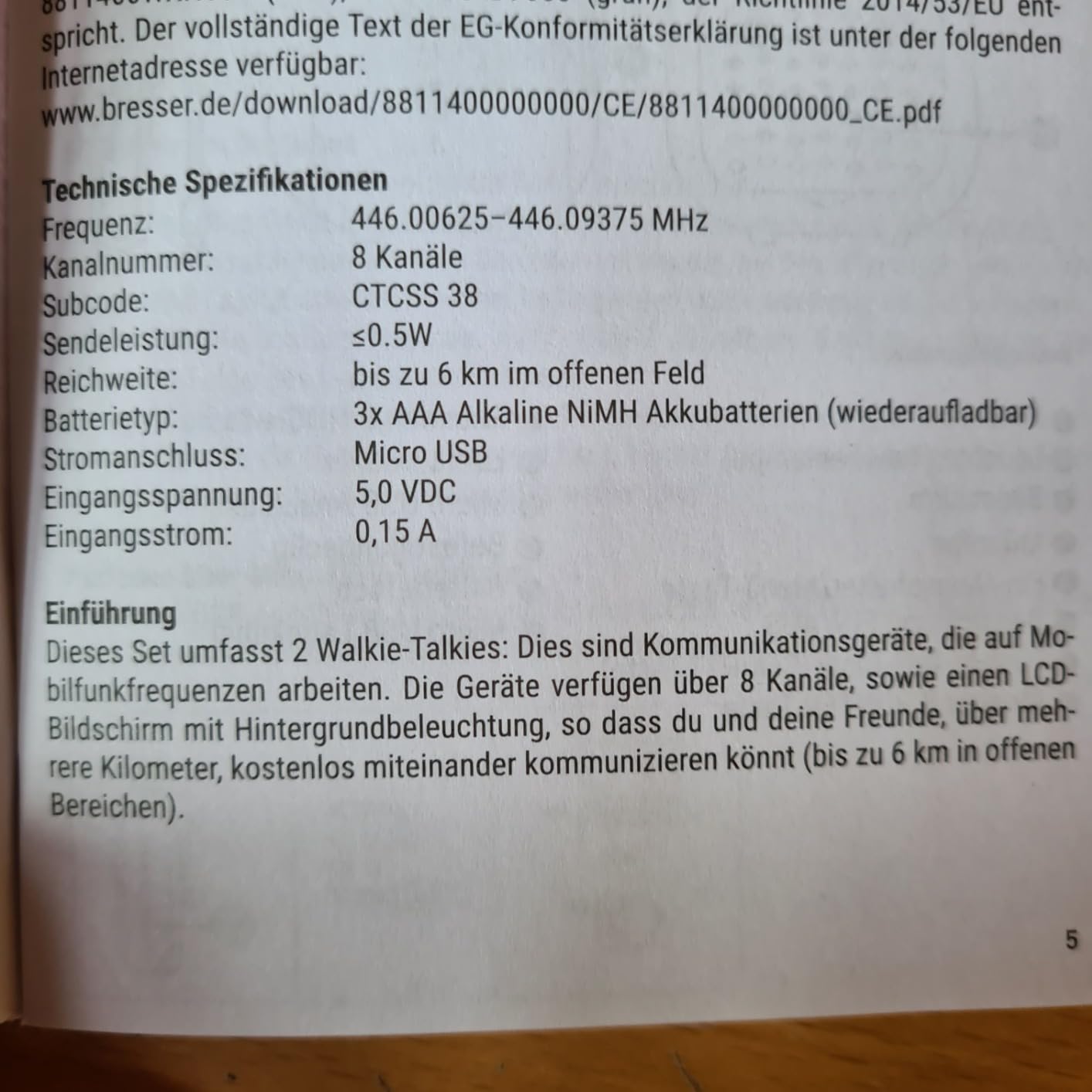 Rauscht stark