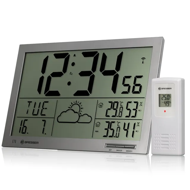 bresser-mytime-lcd-jumbo-funk-wetteruhr-mit-9cm-anzeige image 1