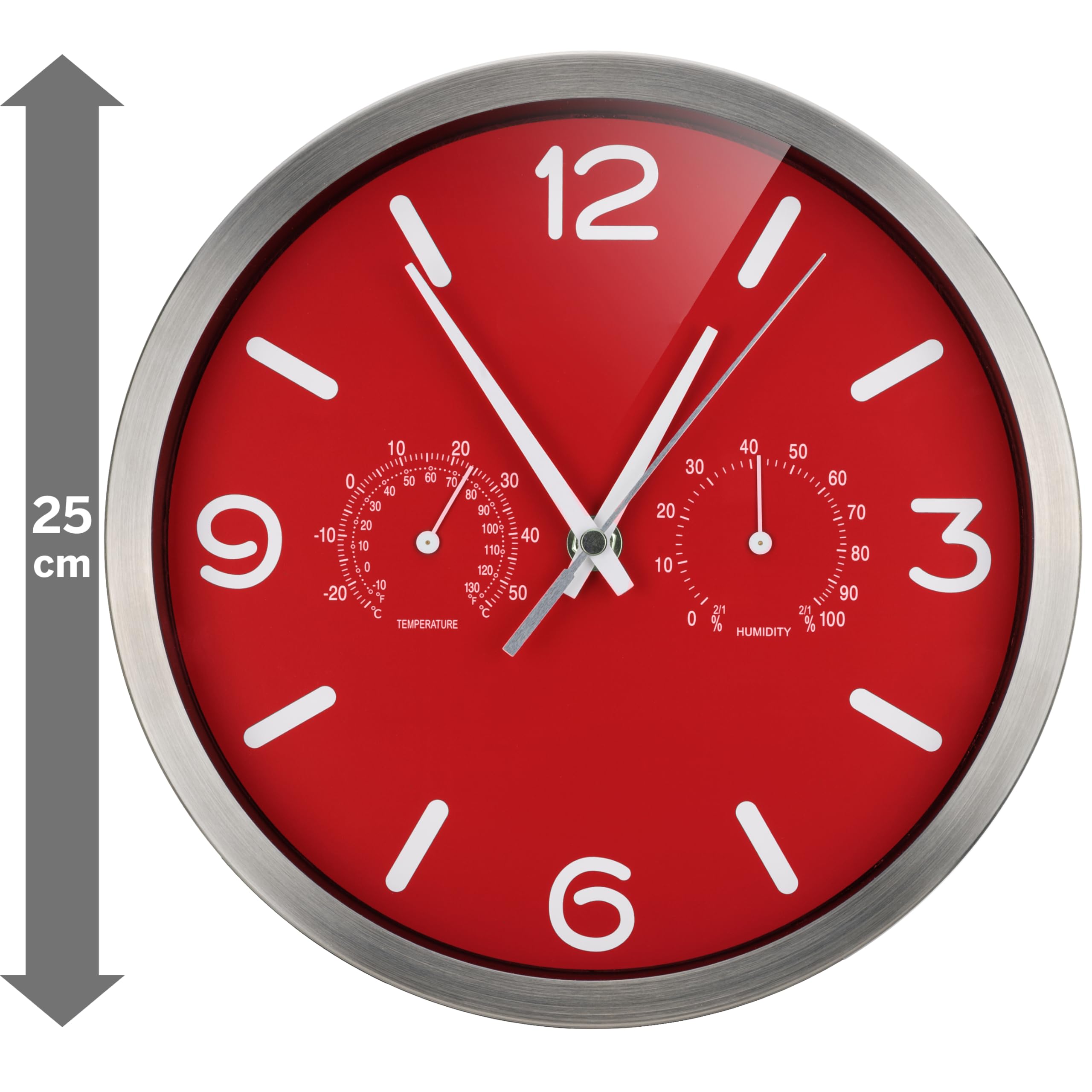 bresser-funkuhr-mytime-nd-thermo-hygro-wanduhr-250-mm-rot image 6