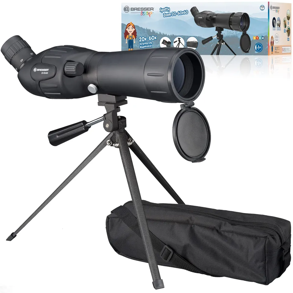 bresser-junior-spotty-spektiv-20-60x60-mit-tischstativ-und-tasche image 1