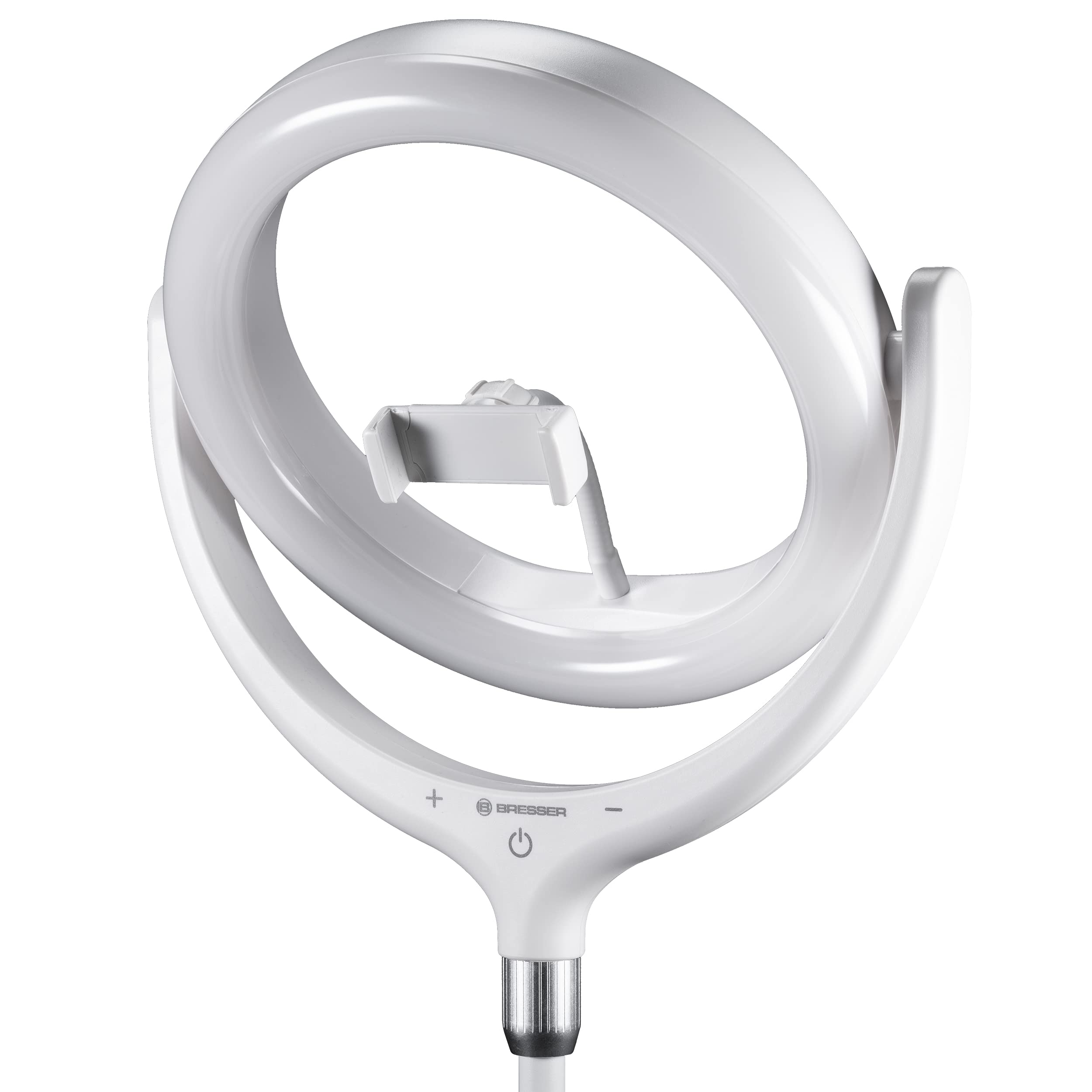 bresser-rl-10b-led-ringlicht-mit-stativ-wei image 6