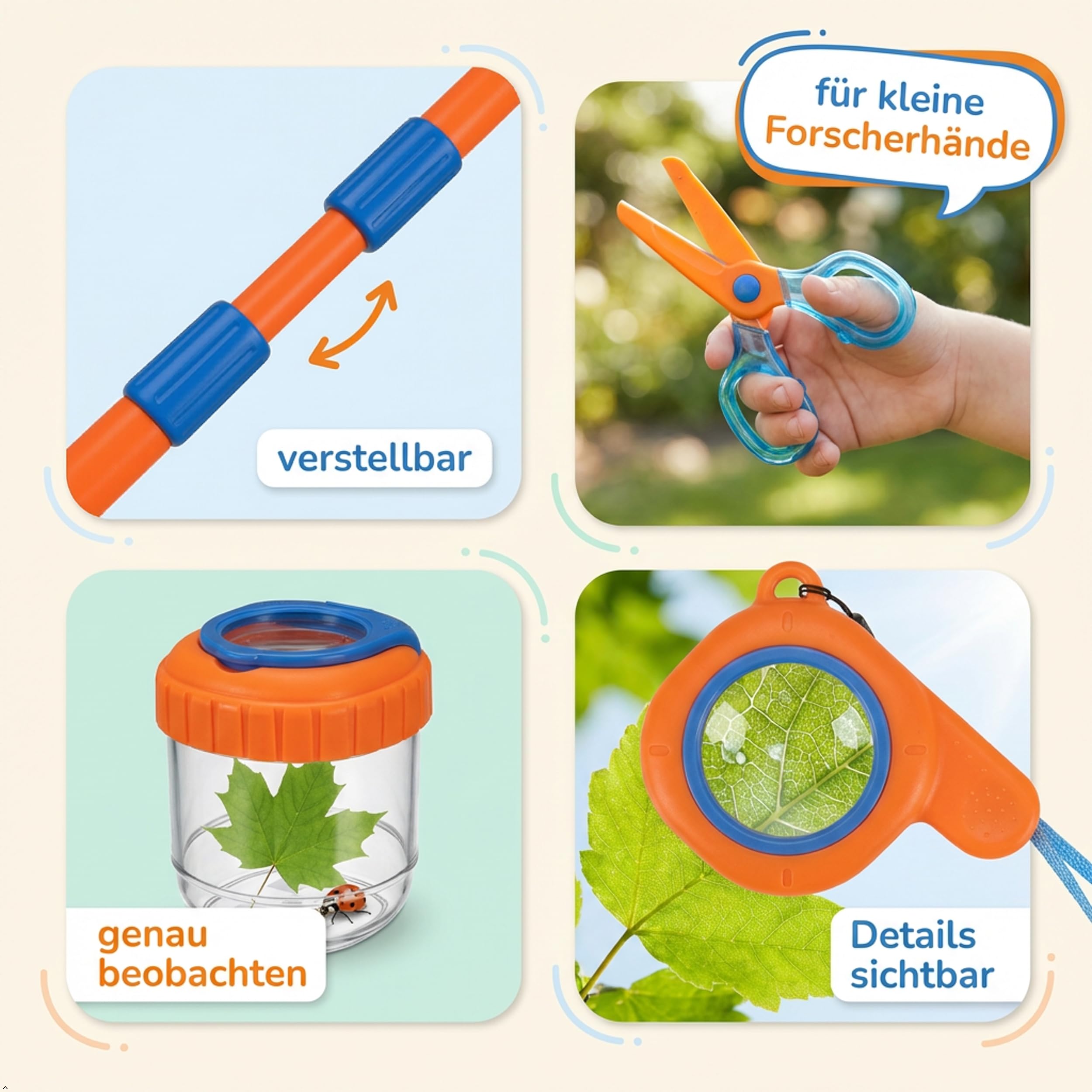 bresser-diemaus-outdoor-entdecker-set-f-r-kinder-mit-terrarium-und-kescher-5-tei image 4